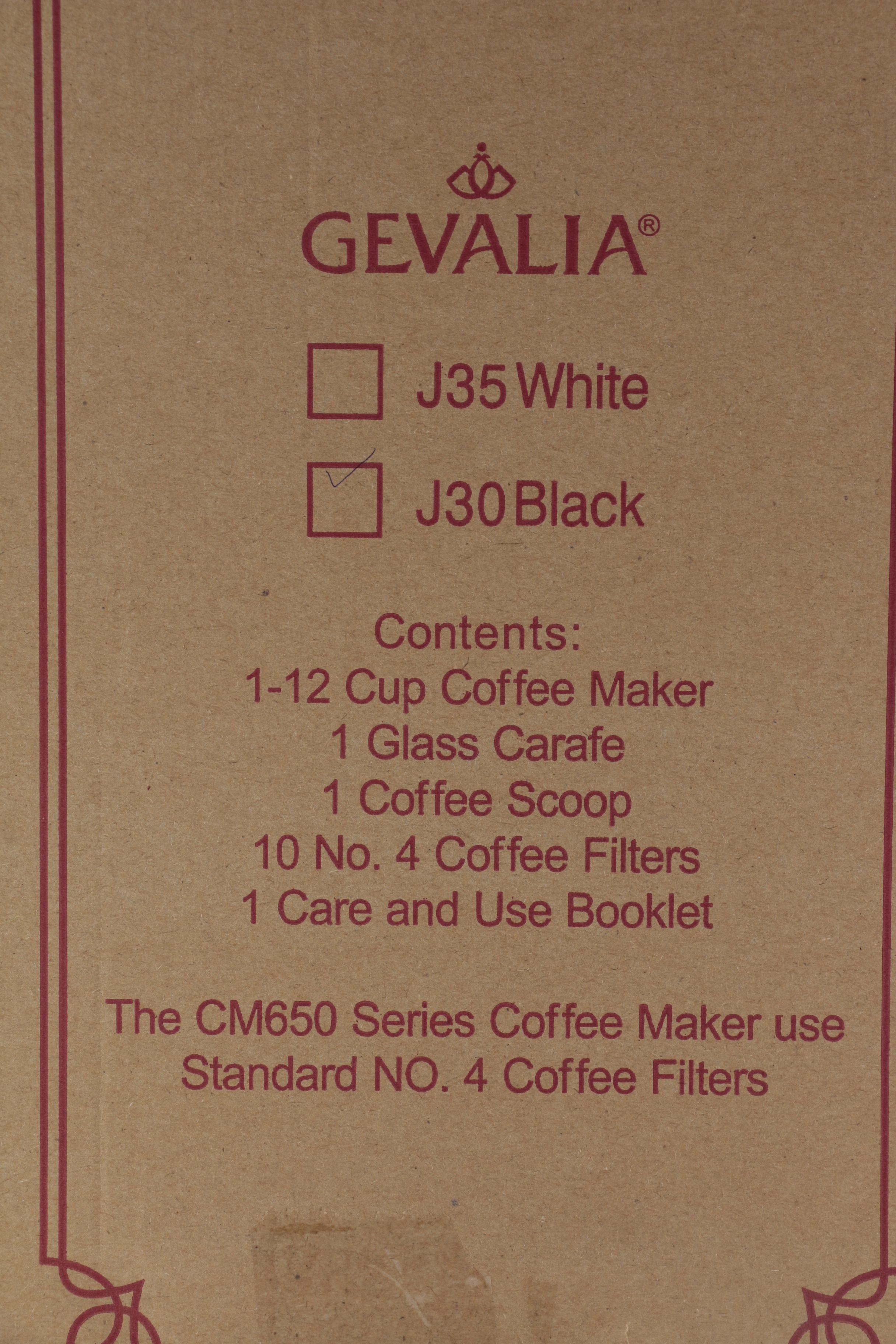 Gevalia Automatic Coffee Maker