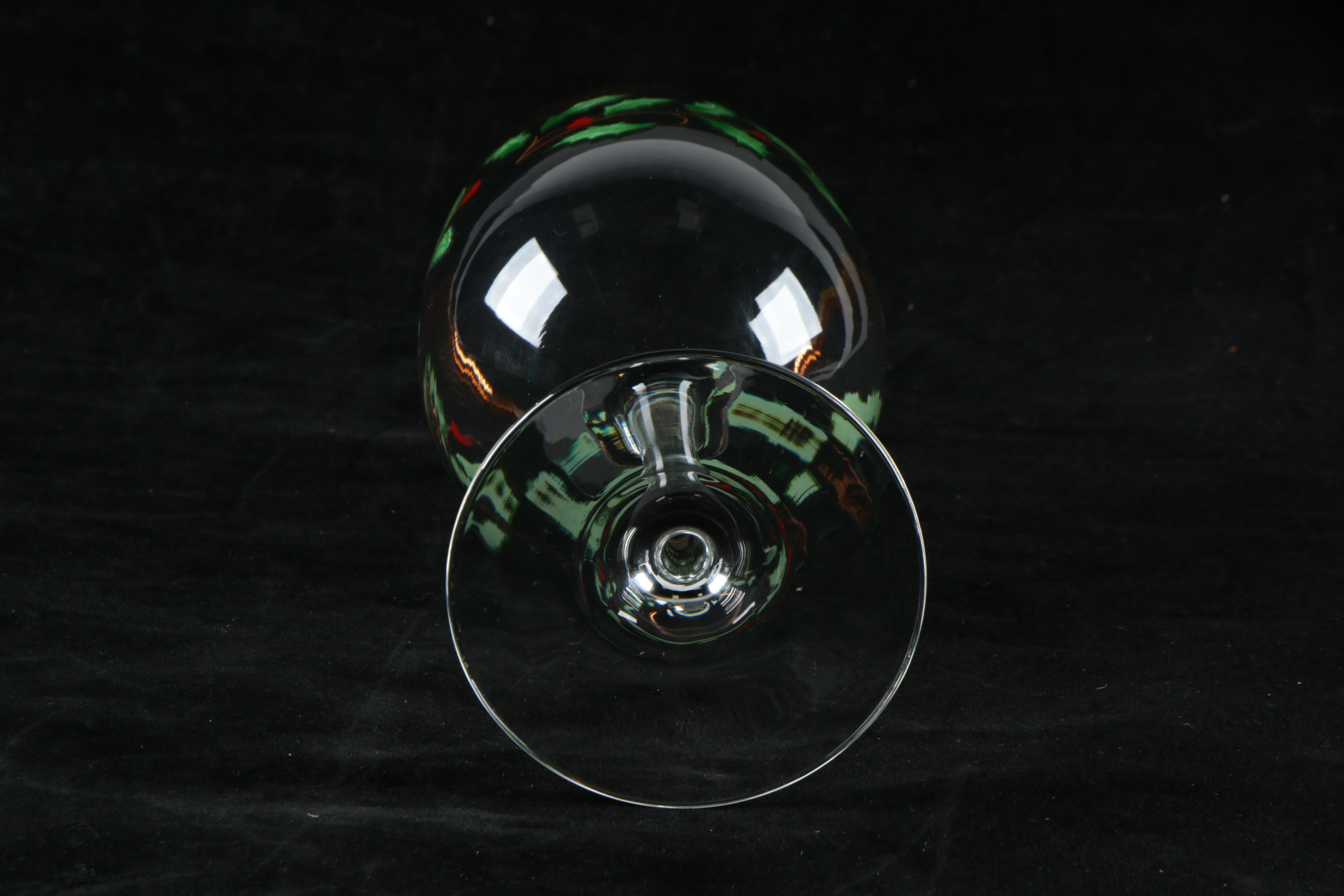 Set of Lenox "Holiday" Wine Glasses