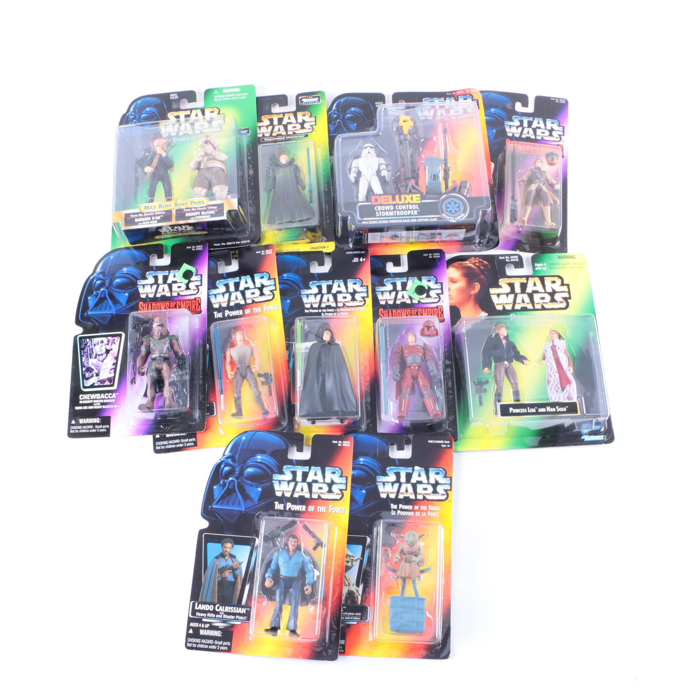 Mint Star Wars Action Figures Featuring "Shadows of the Empire"