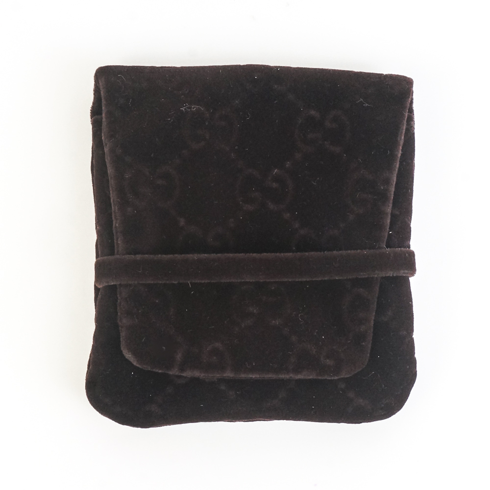 Gucci Sterling Silver Heart Tag Necklace