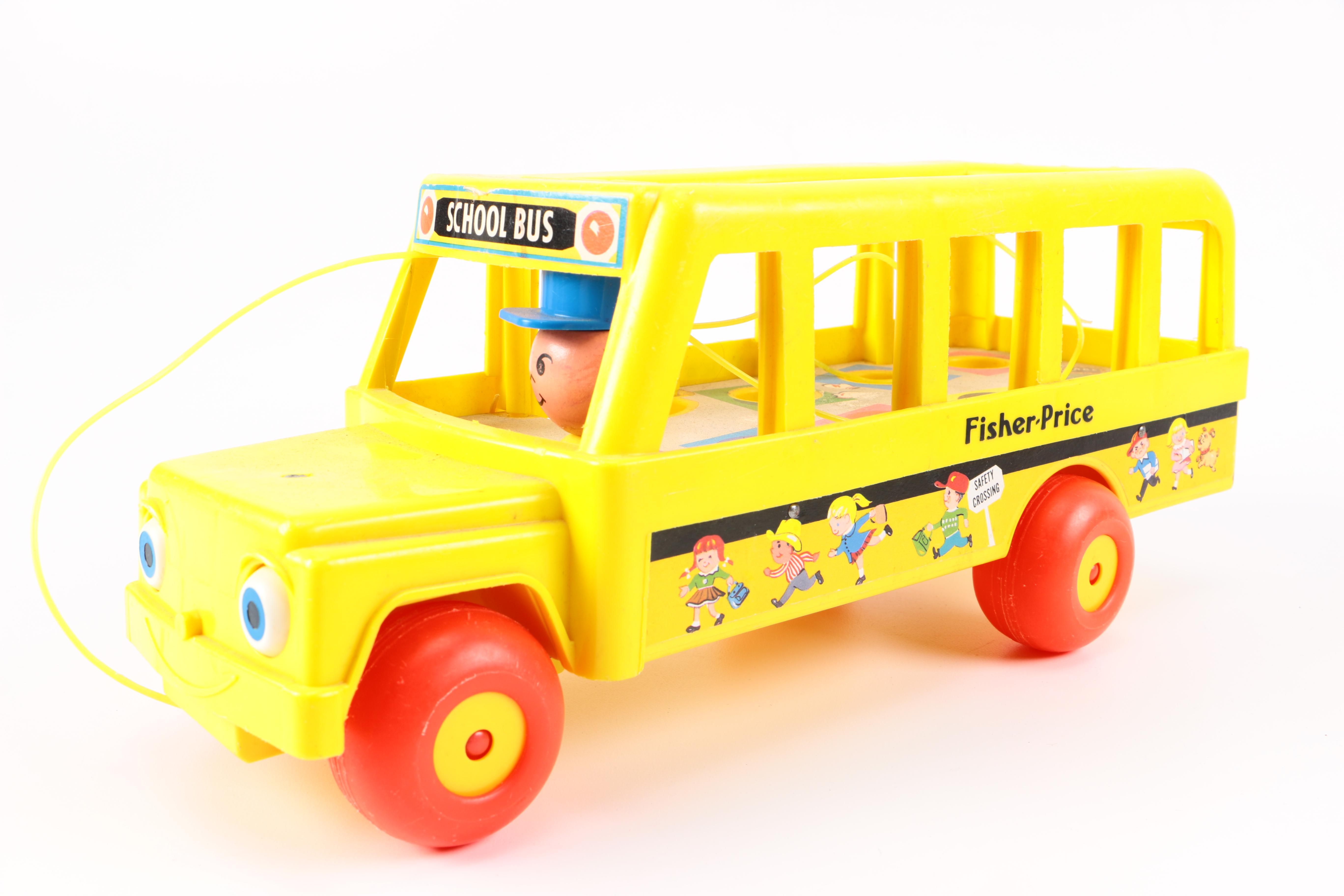 Toy Vehicles Including 1960s "Gay School Bus"