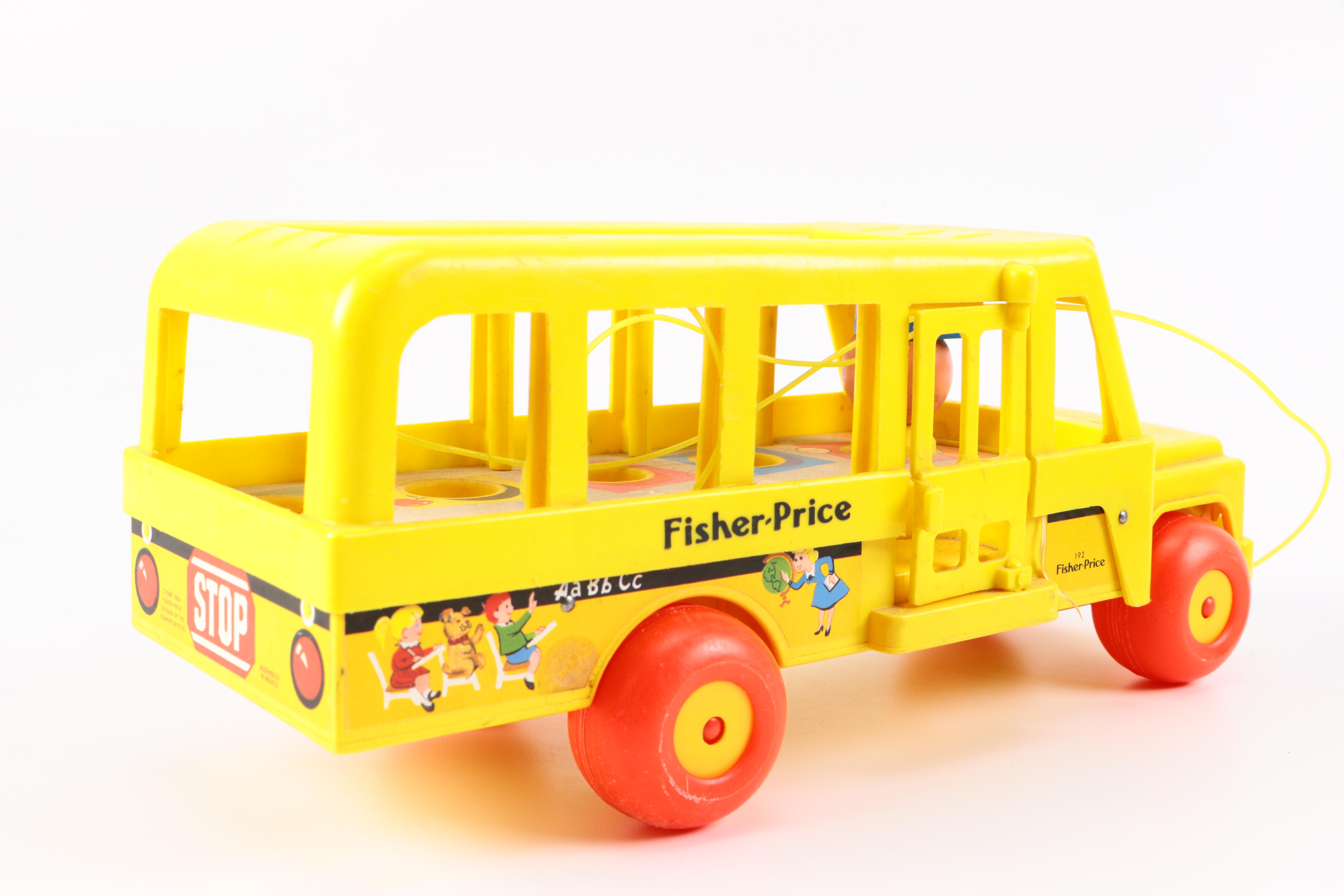 Toy Vehicles Including 1960s "Gay School Bus"