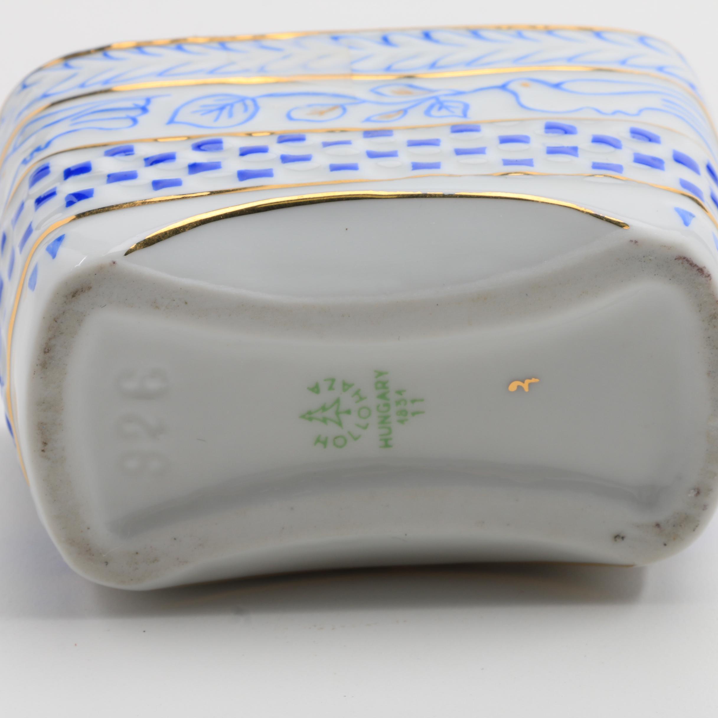 Eight Assorted Porcelain Figurines from Hollohaza