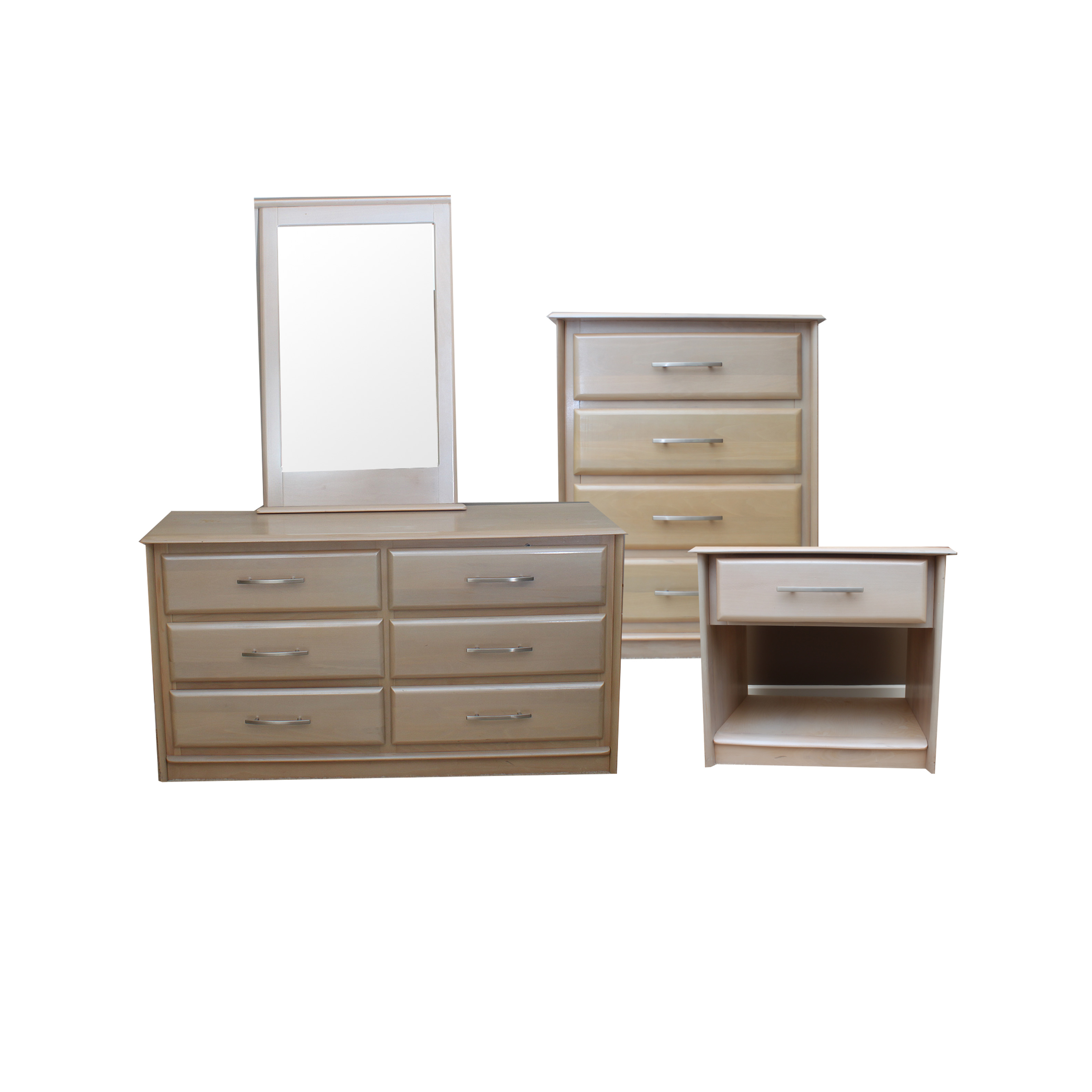 Chest of Drawers, Dresser, and Nightstand Set