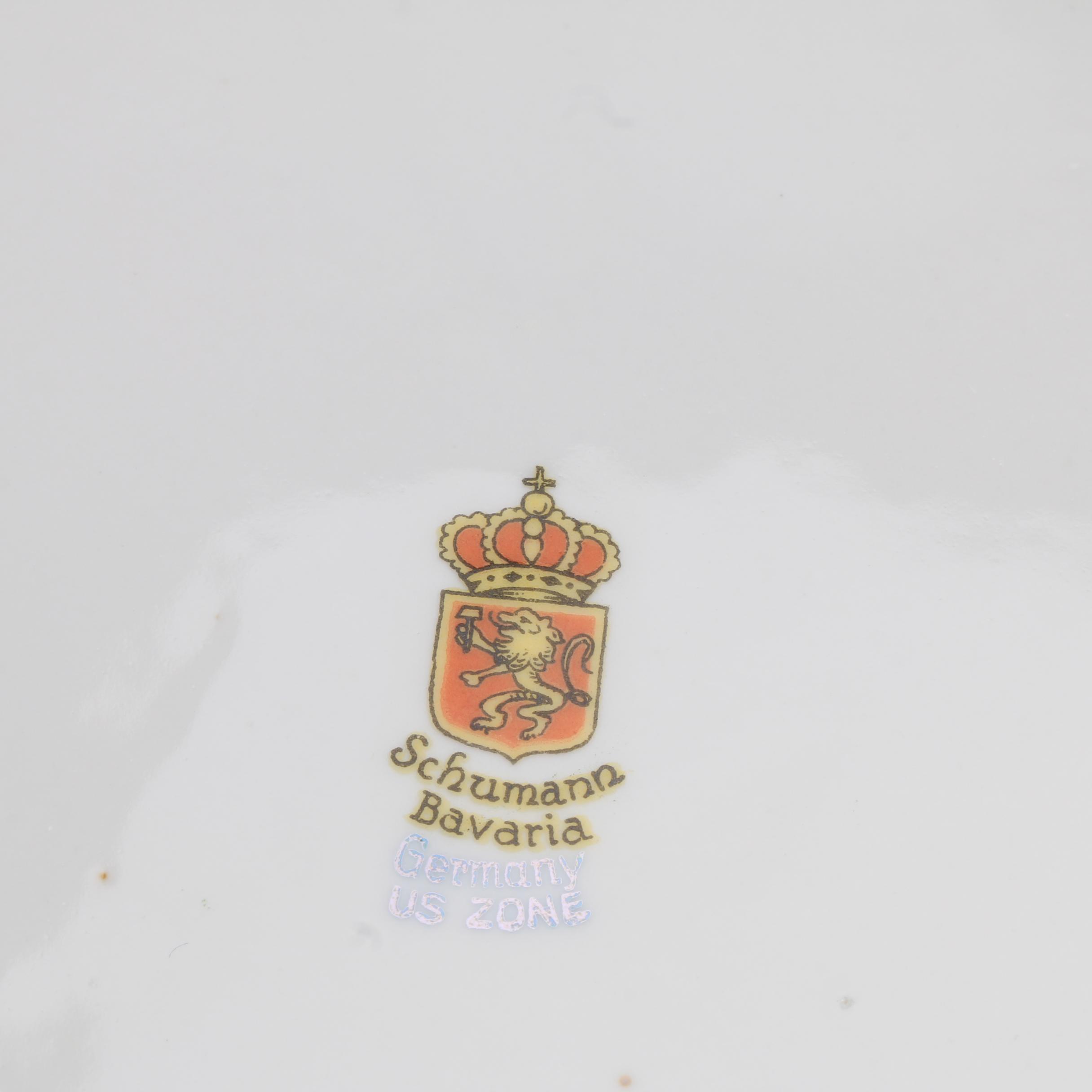 Assorted Schumann Bavaria "Chateau Bouquet" Plates