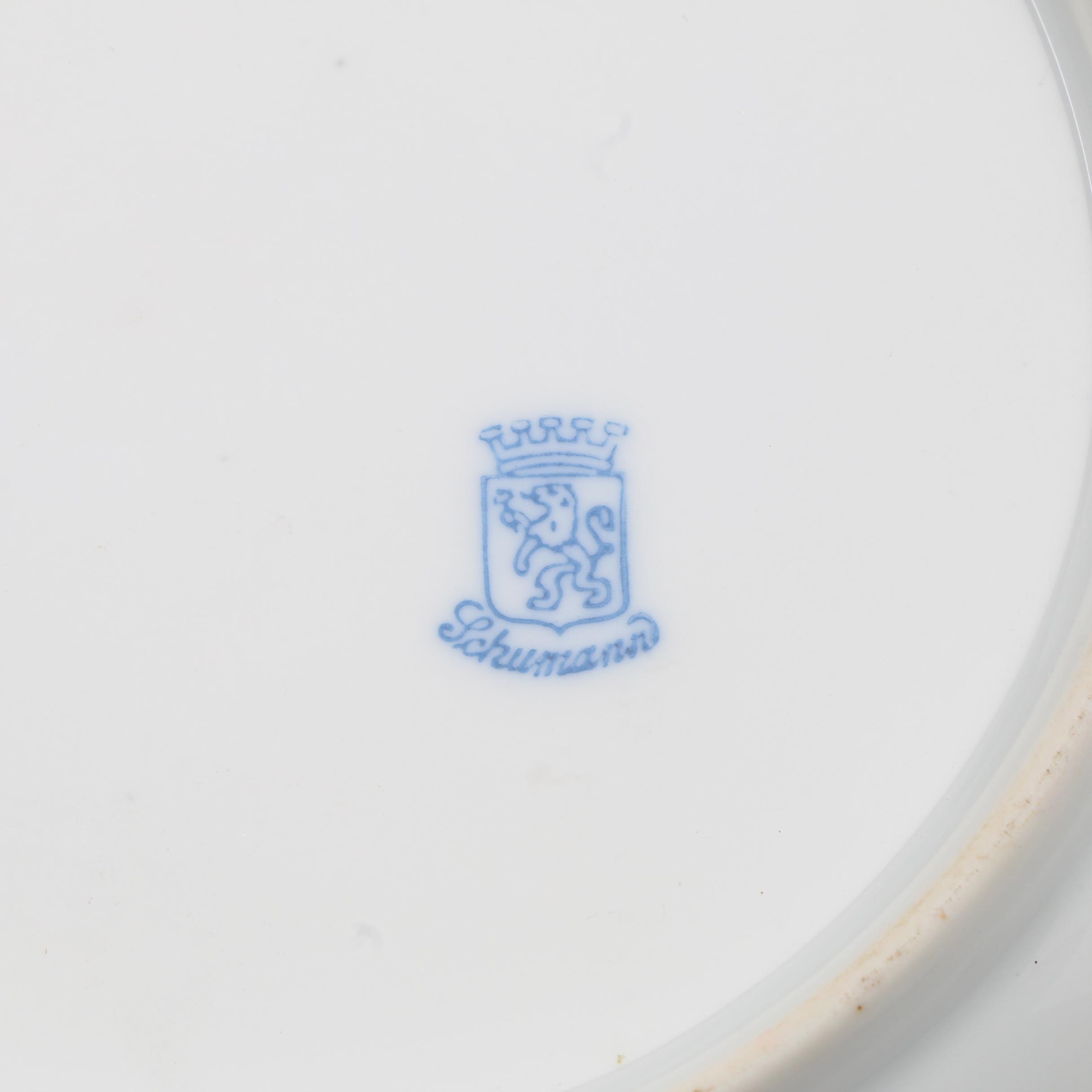 Assorted Schumann Bavaria "Chateau Bouquet" Plates