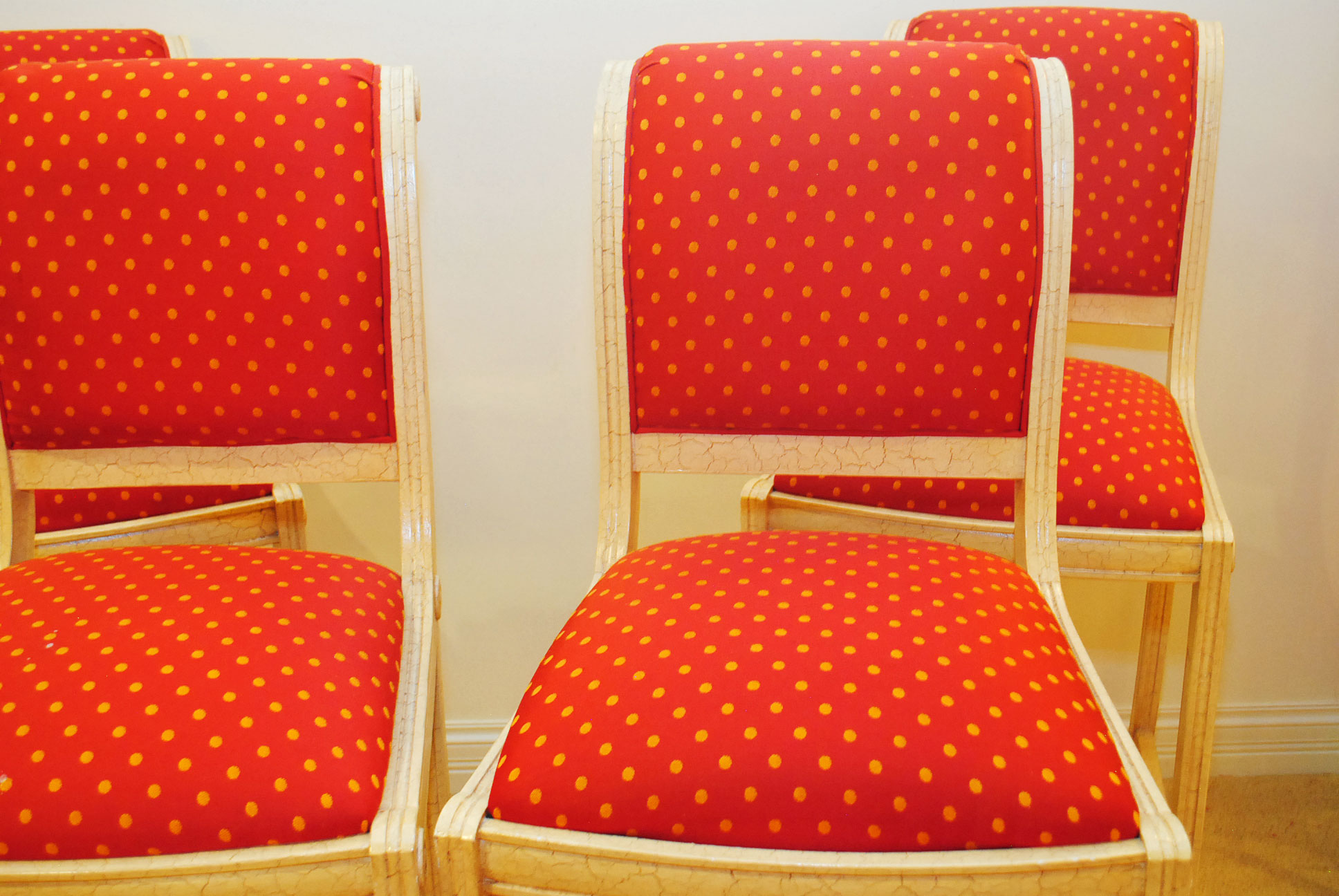 Four "Rodeo Armless" Barstools by Modus Furniture