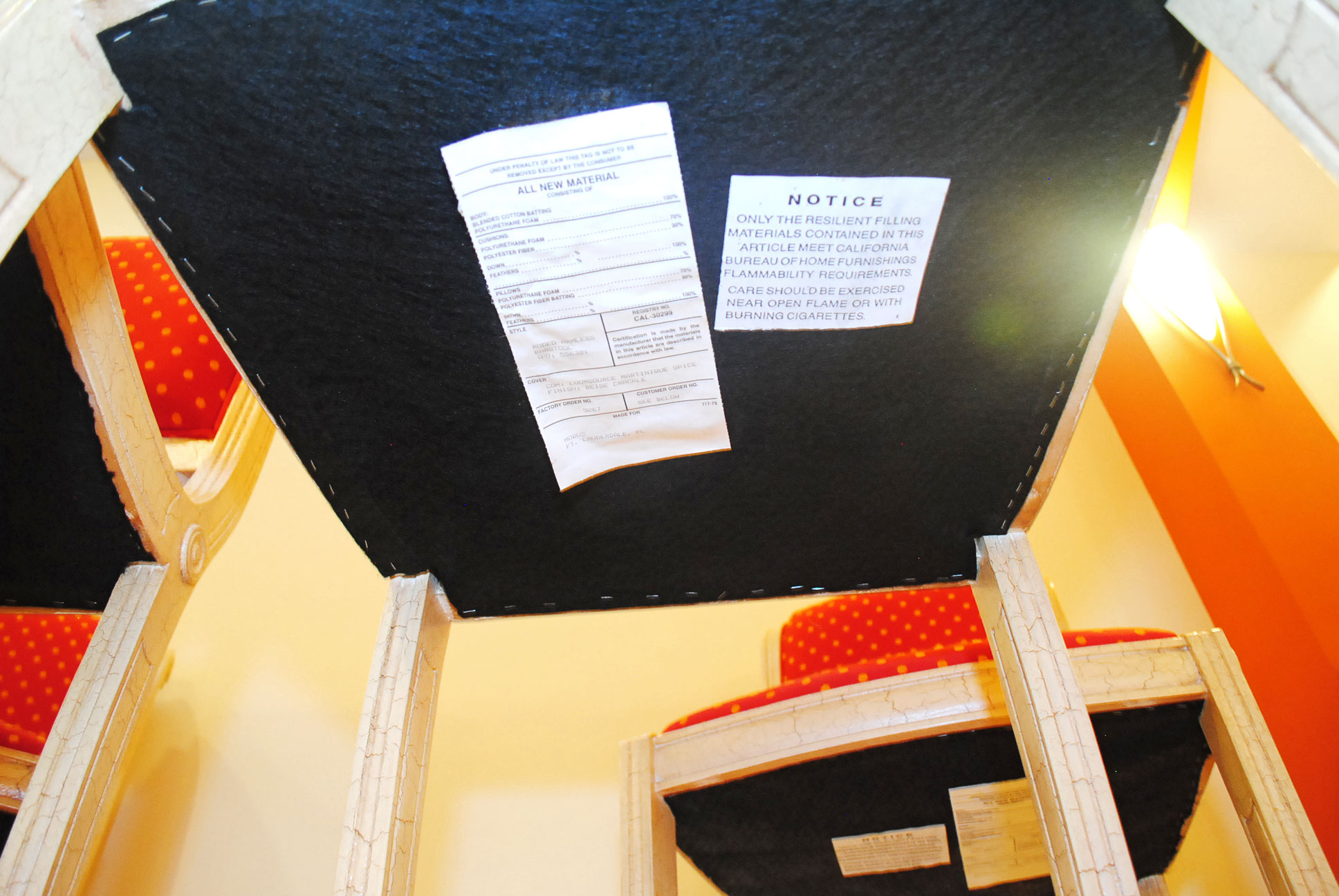 Four "Rodeo Armless" Barstools by Modus Furniture