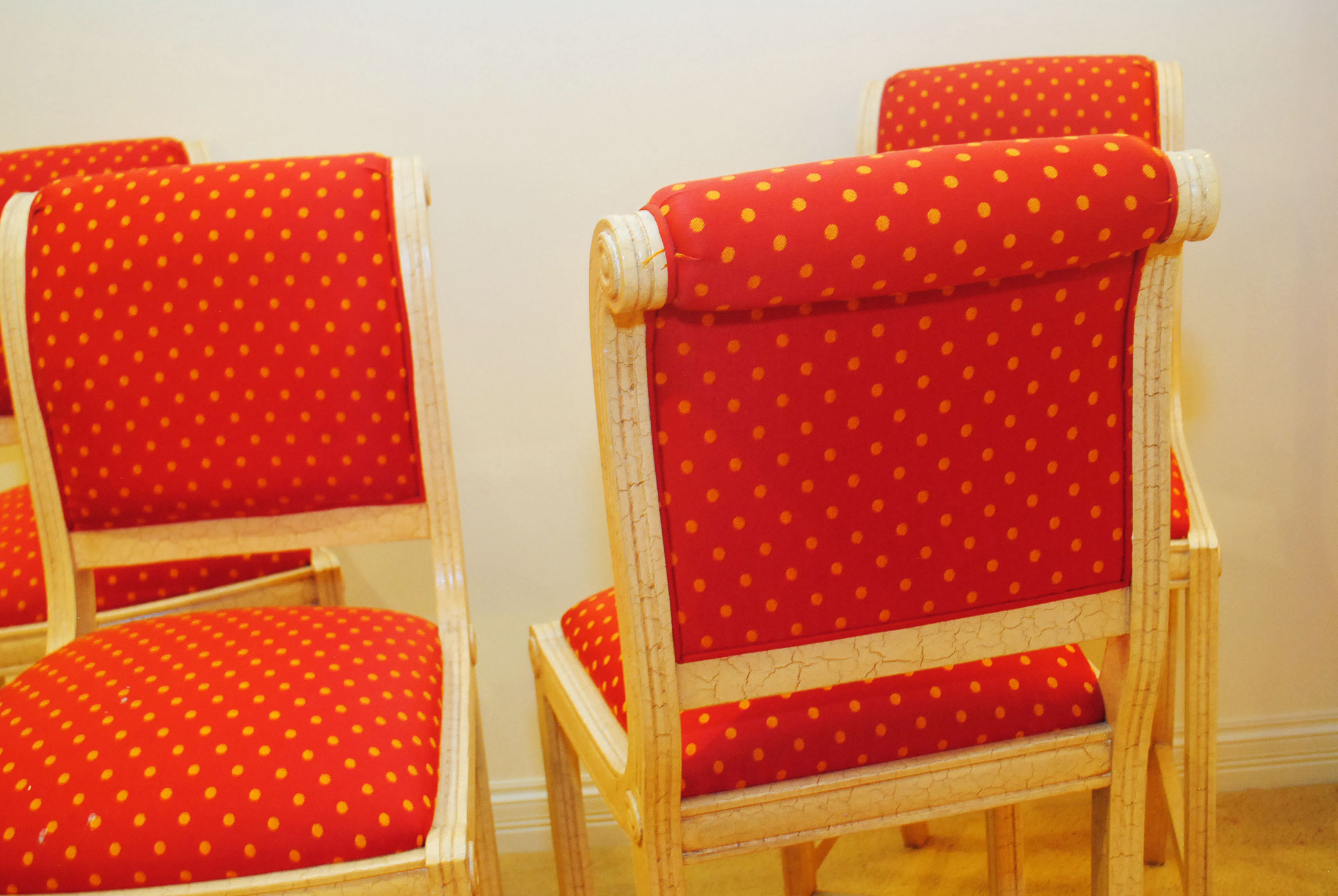 Four "Rodeo Armless" Barstools by Modus Furniture