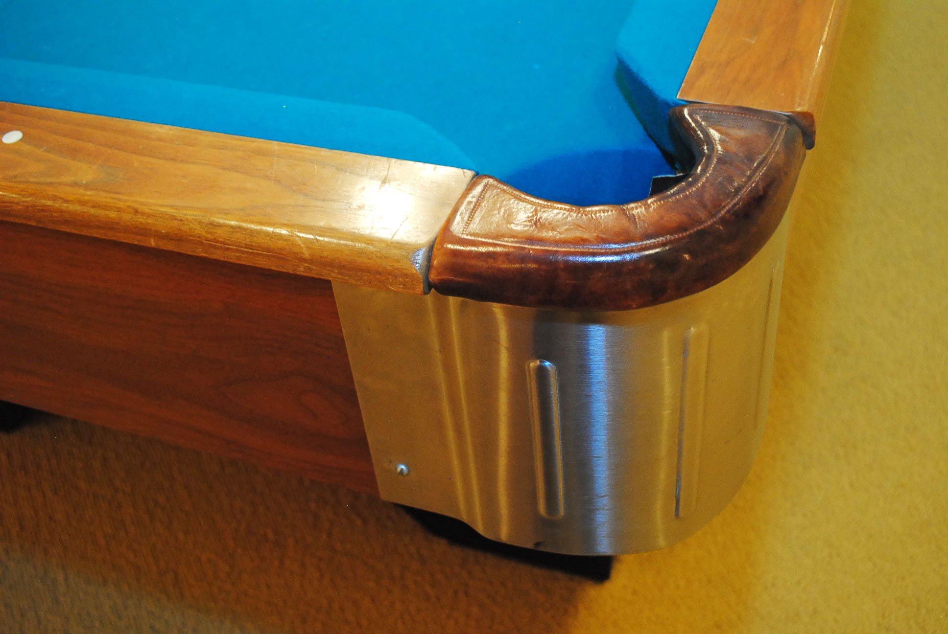 Vintage Steepleton Slate Billiards Table