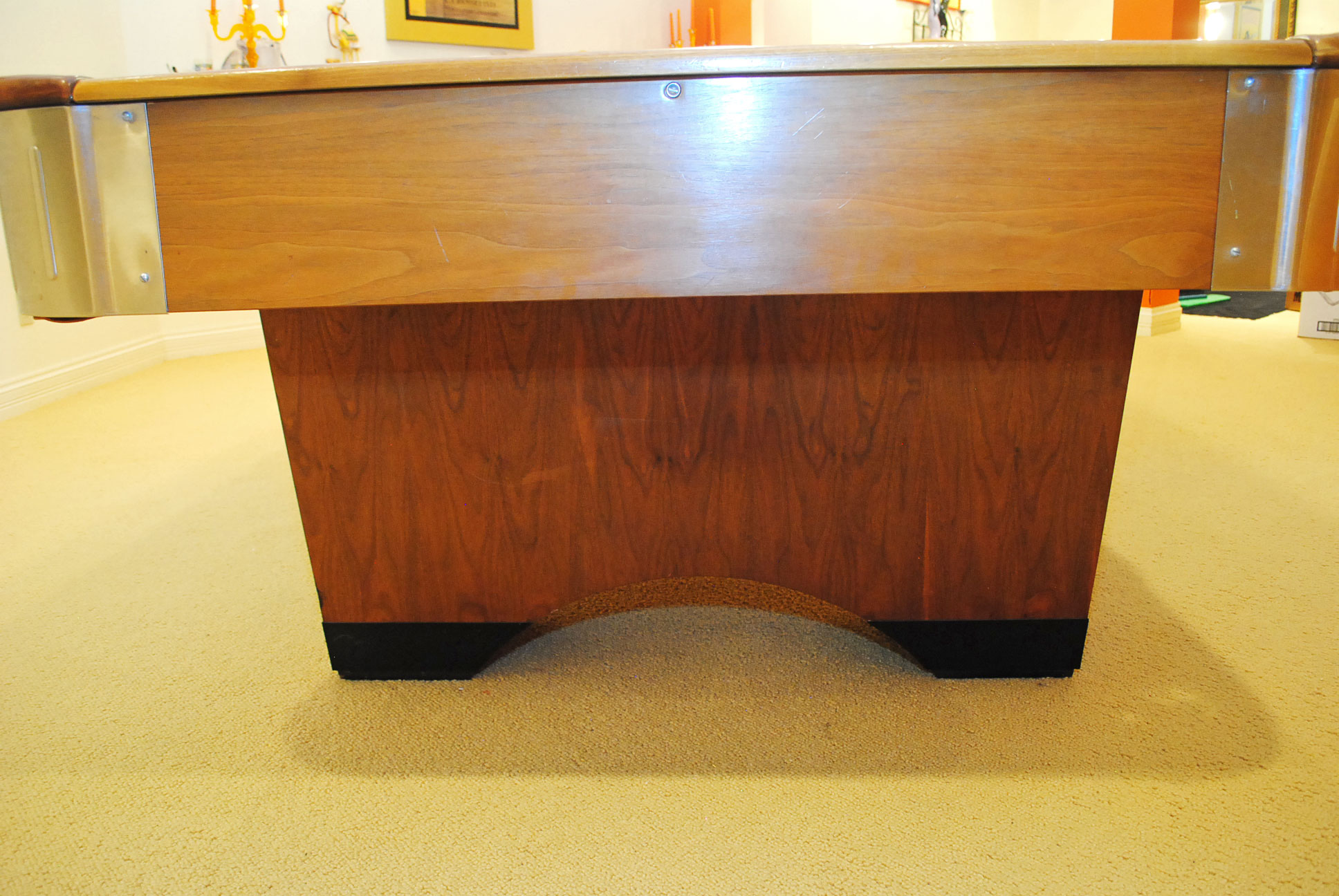 Vintage Steepleton Slate Billiards Table