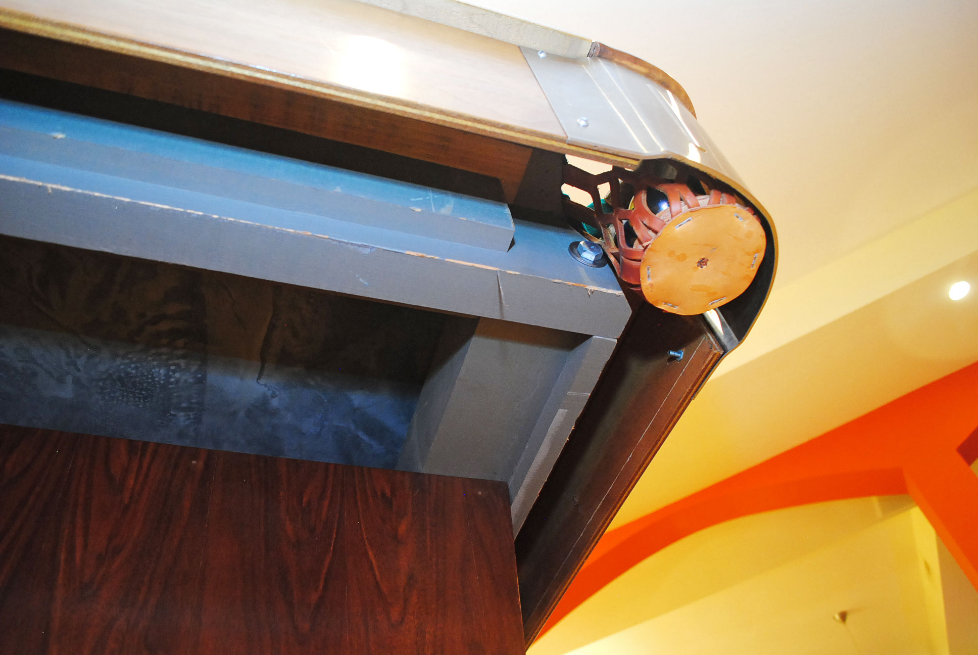 Vintage Steepleton Slate Billiards Table