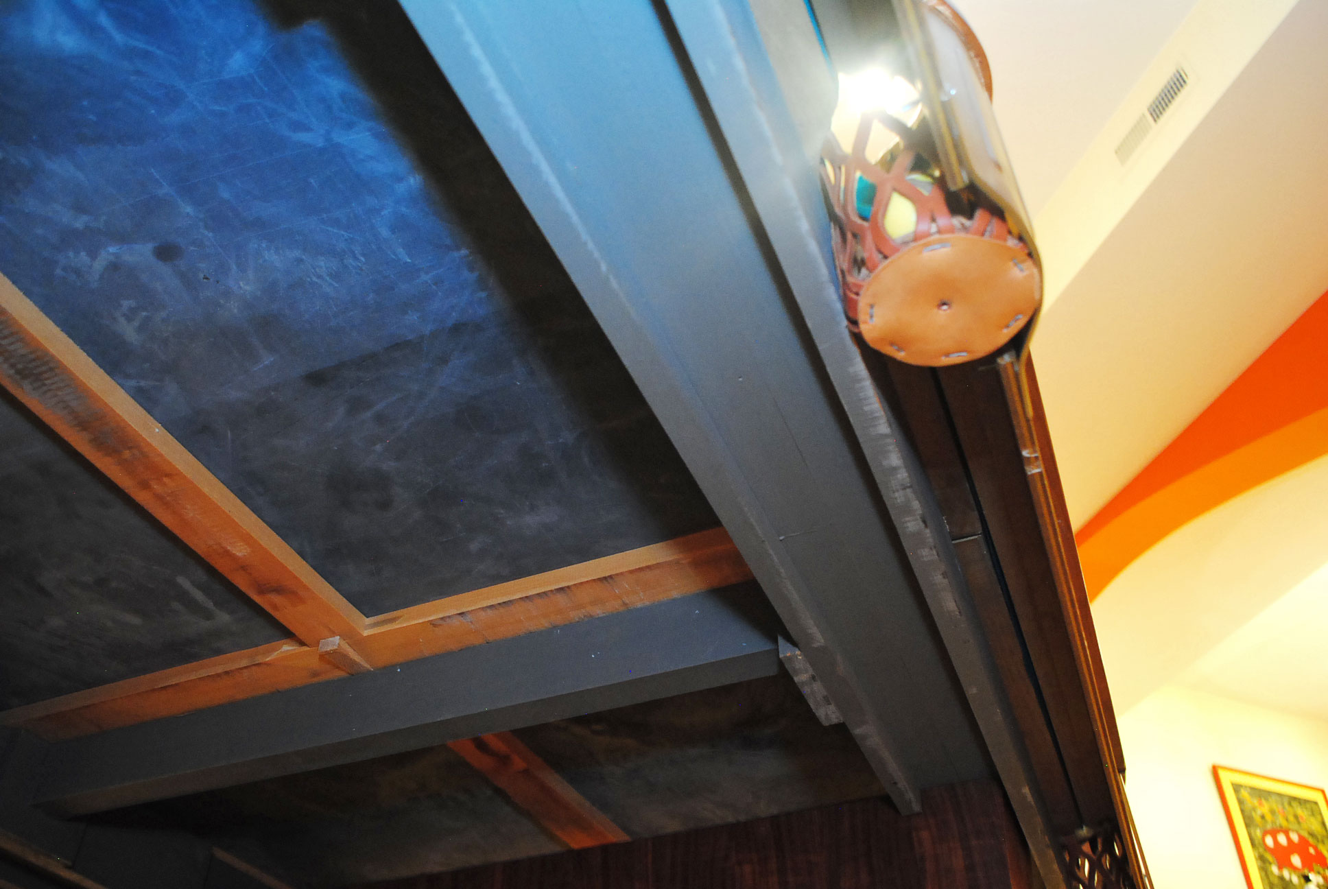 Vintage Steepleton Slate Billiards Table