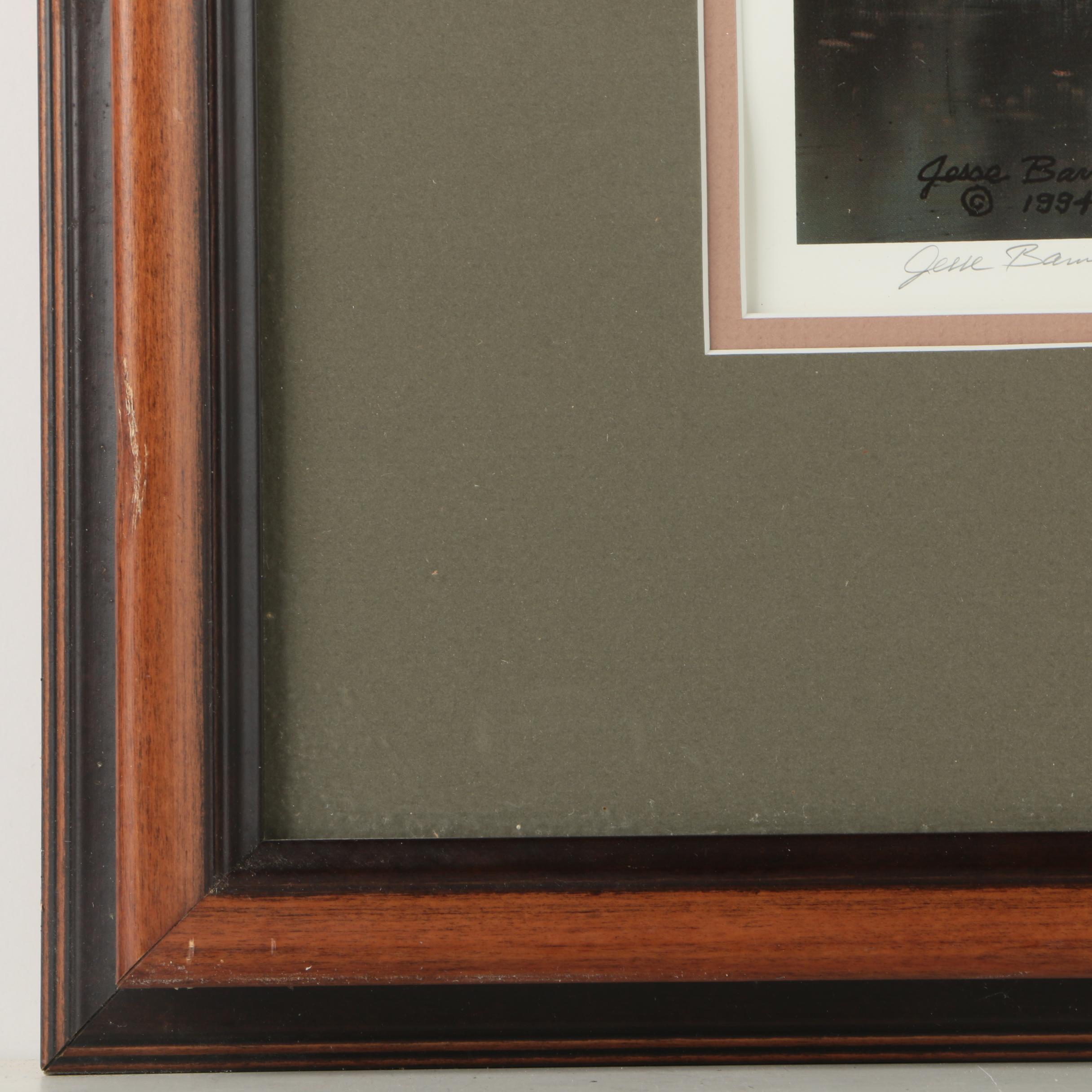 Jesse Barnes Limited Edition Offset Lithograph "Indian Summer"