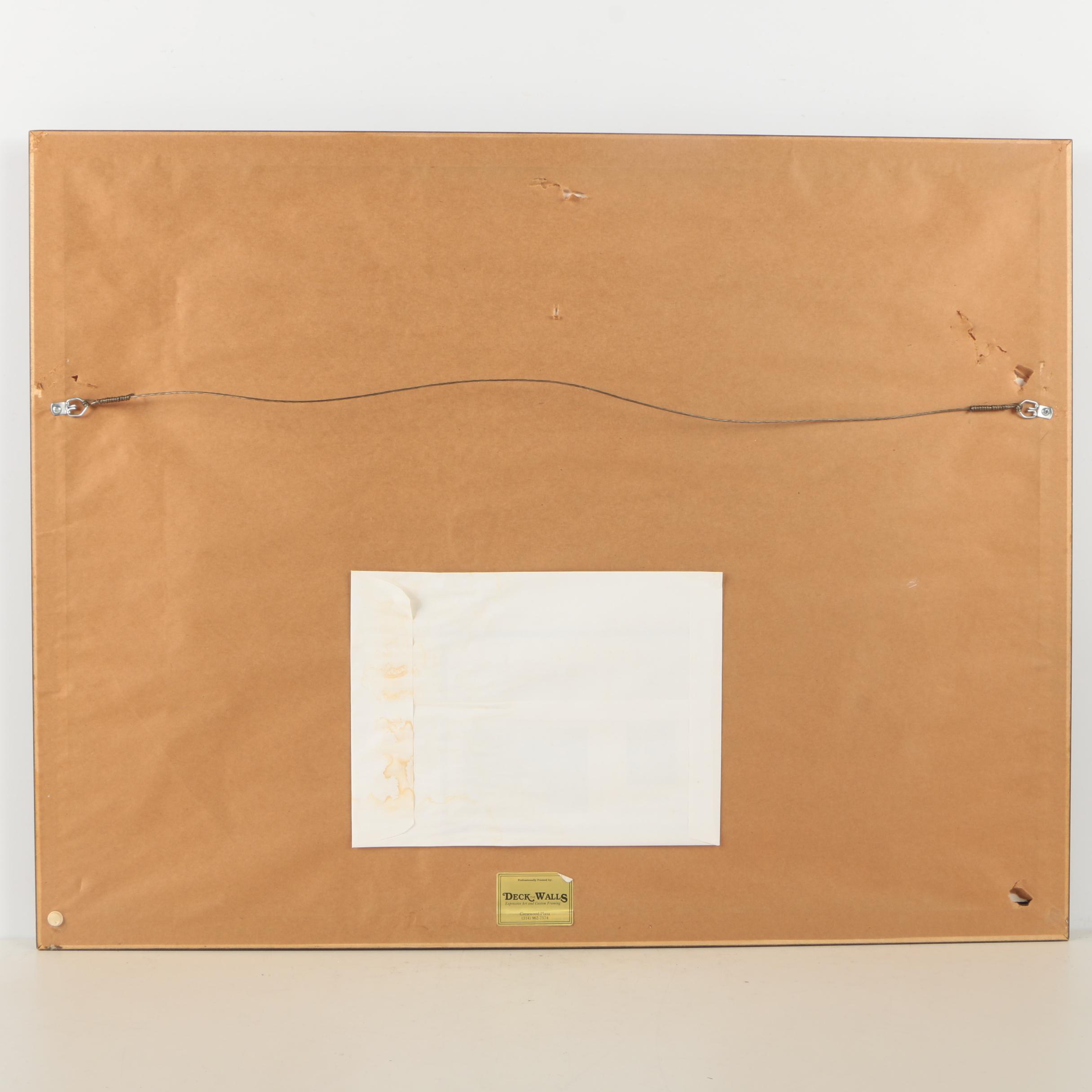 Jesse Barnes Limited Edition Offset Lithograph "Indian Summer"