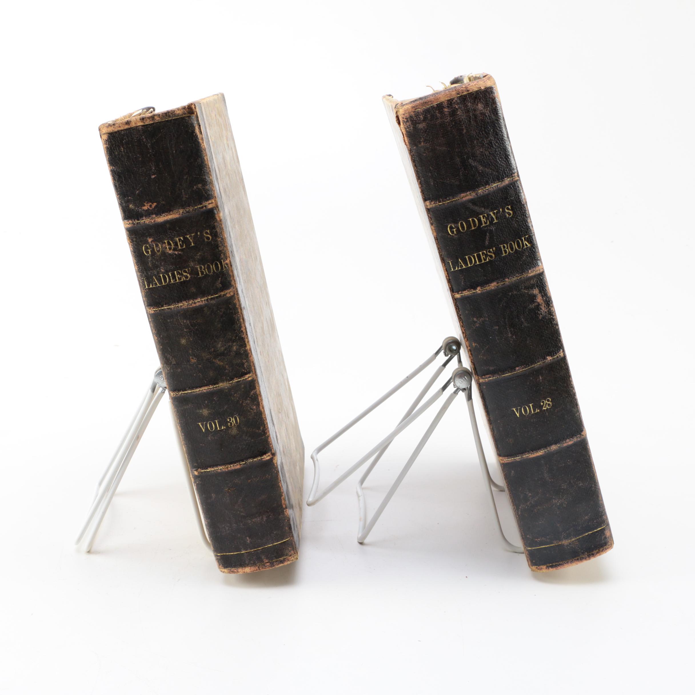 1844–1845 "Godey's Lady's Book" Bound Volumes