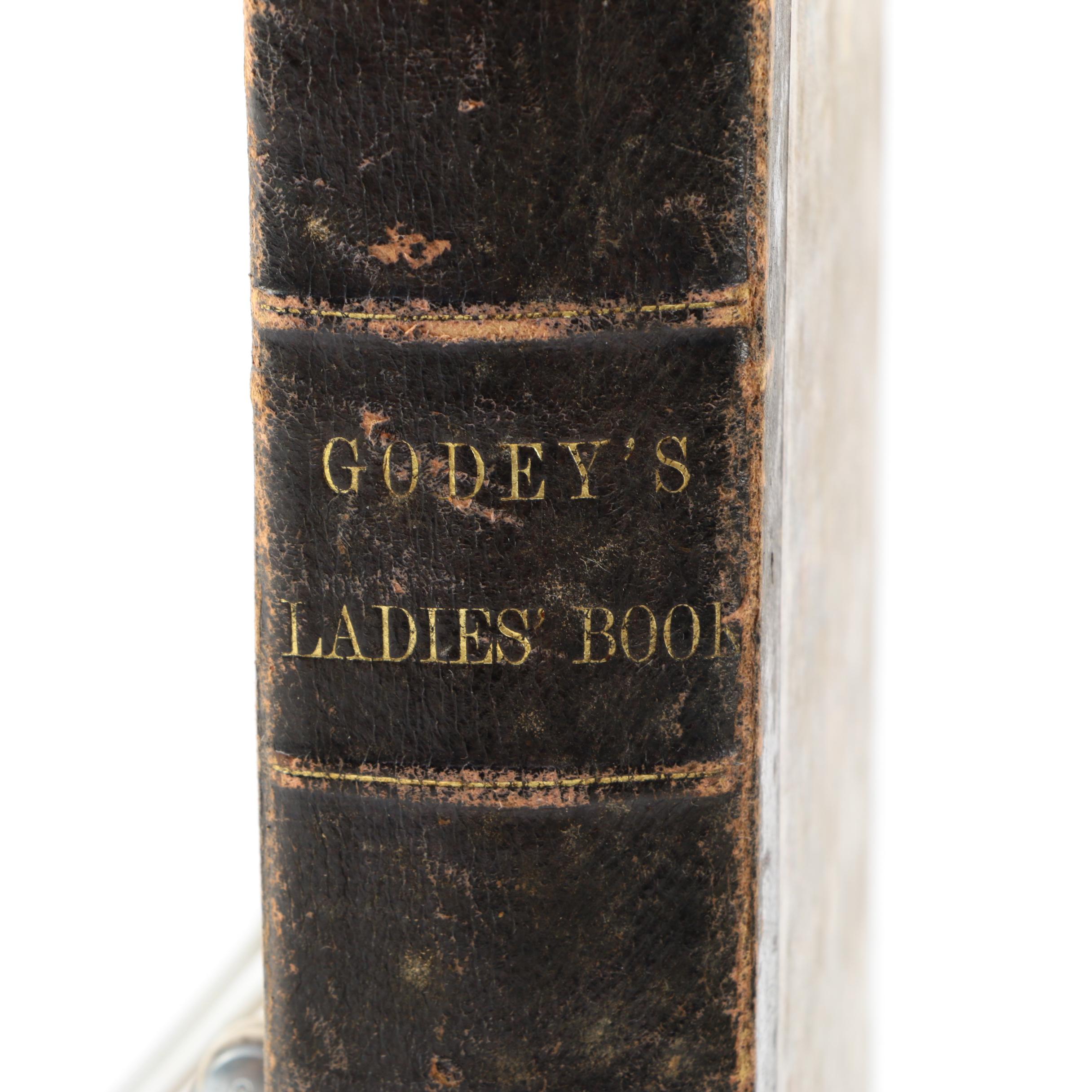 1844–1845 "Godey's Lady's Book" Bound Volumes