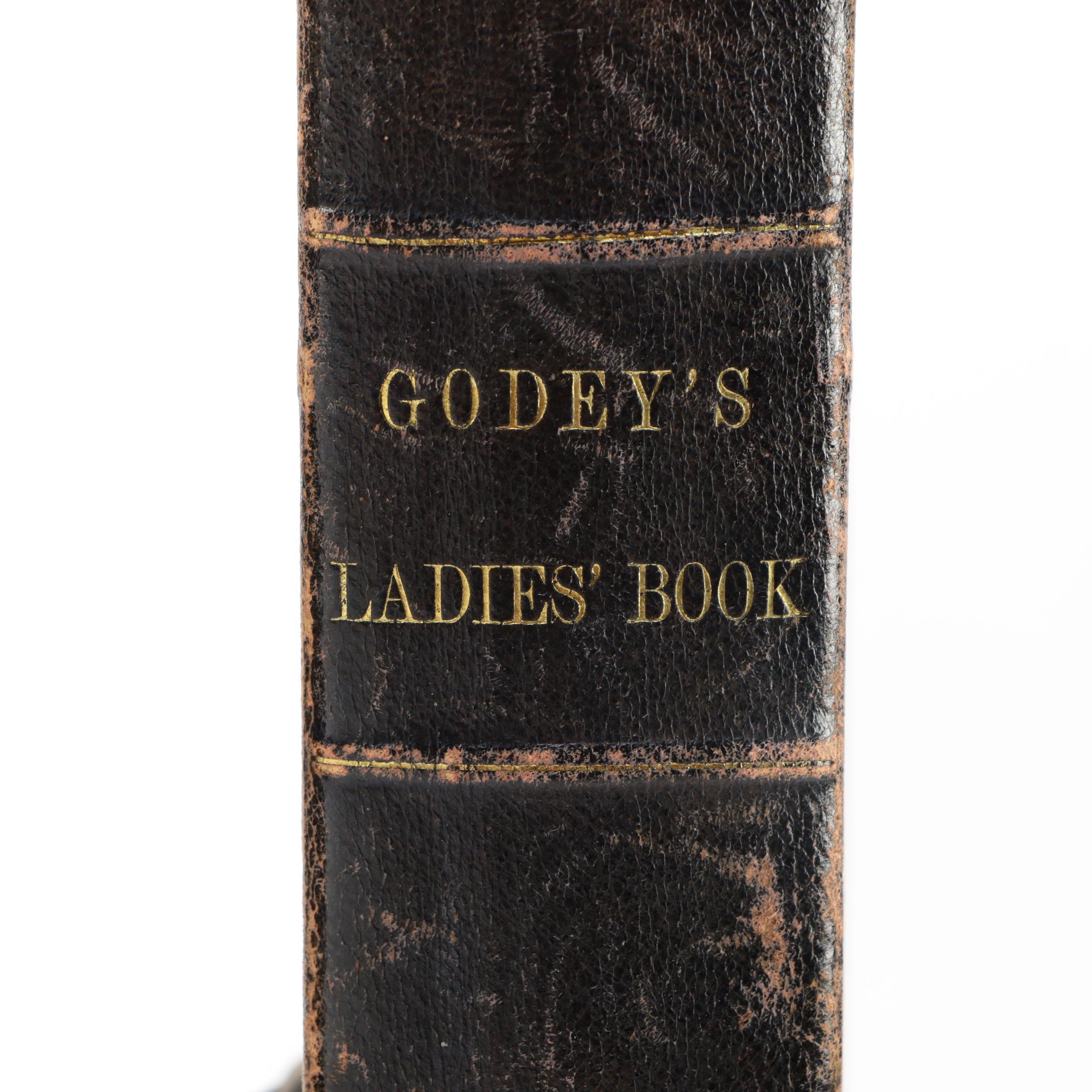 1844–1845 "Godey's Lady's Book" Bound Volumes