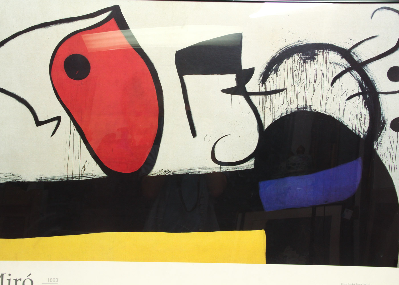 Vintage Joan Miro Museum Poster