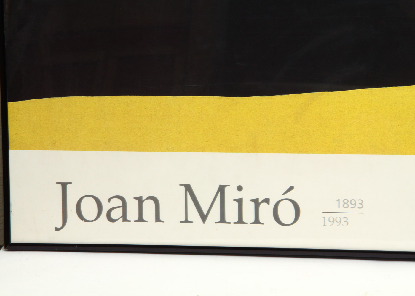 Vintage Joan Miro Museum Poster