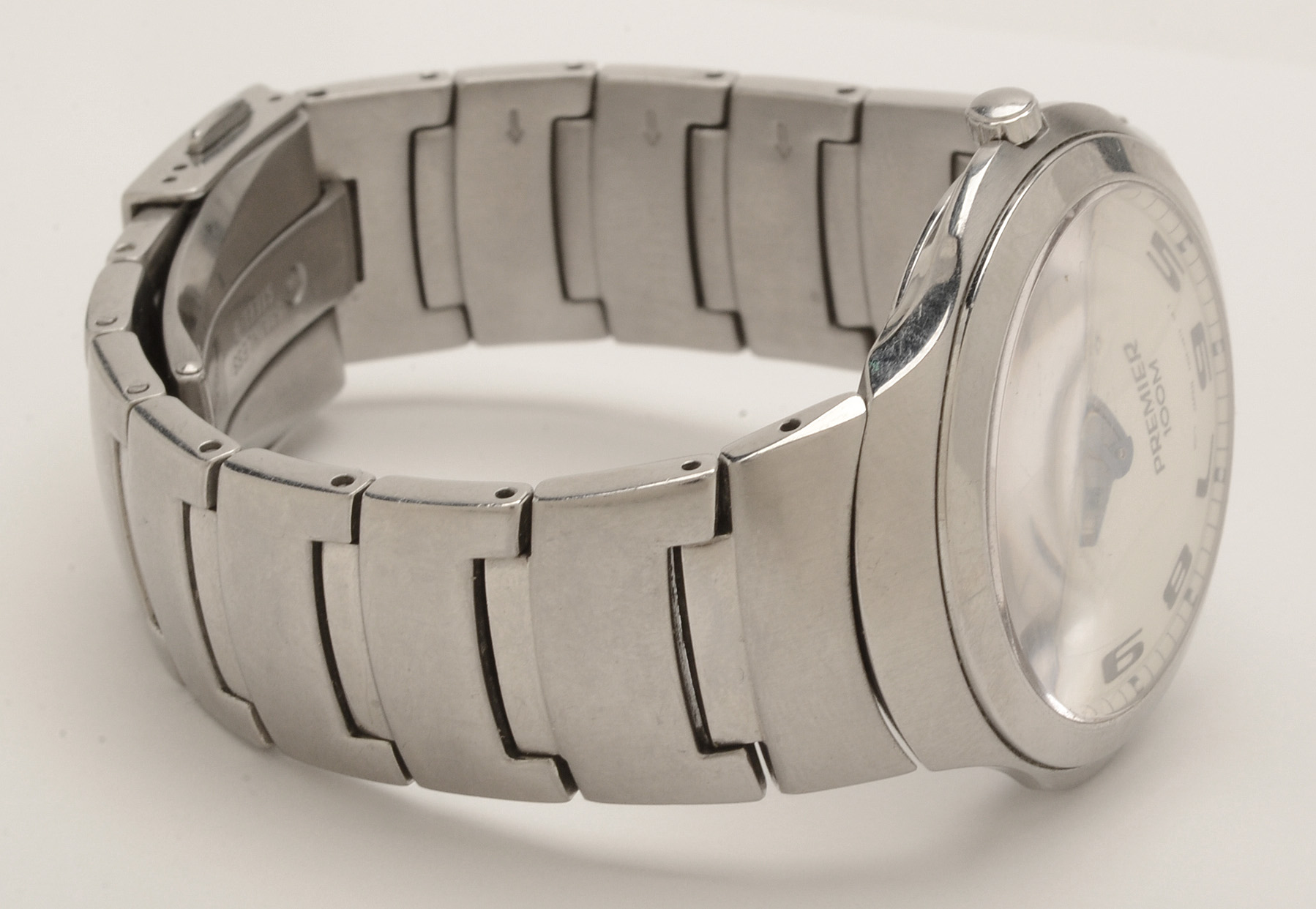 Seiko Premier Stainless Steel Watch