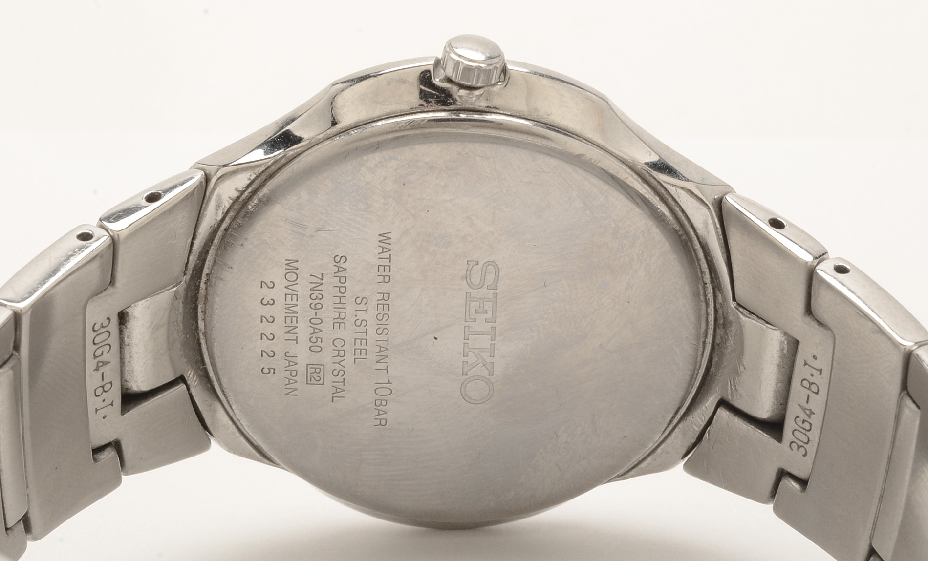 Seiko Premier Stainless Steel Watch