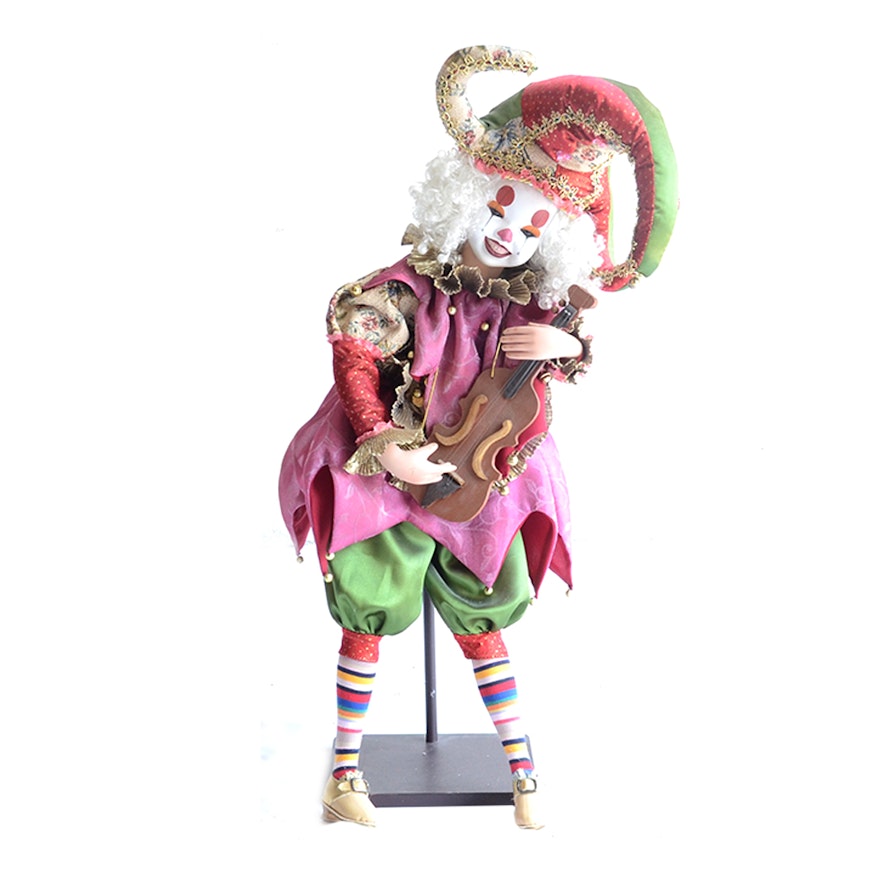 Show Stoppers Commedia dell'Arte Style Doll