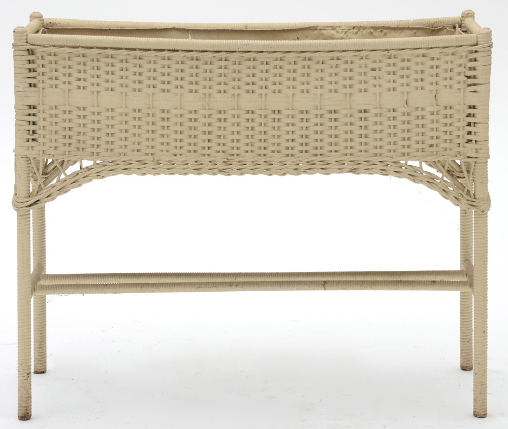 Vintage Wicker Plant Stand