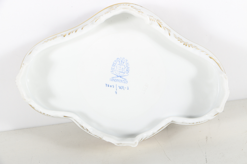 Herend Porcelain Inkwell