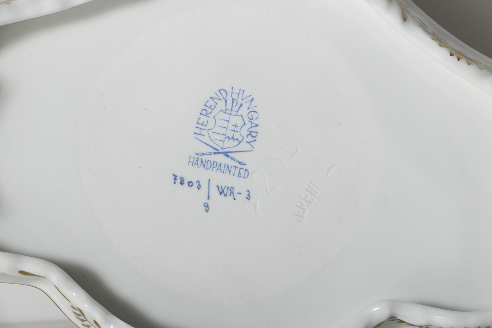 Herend Porcelain Inkwell