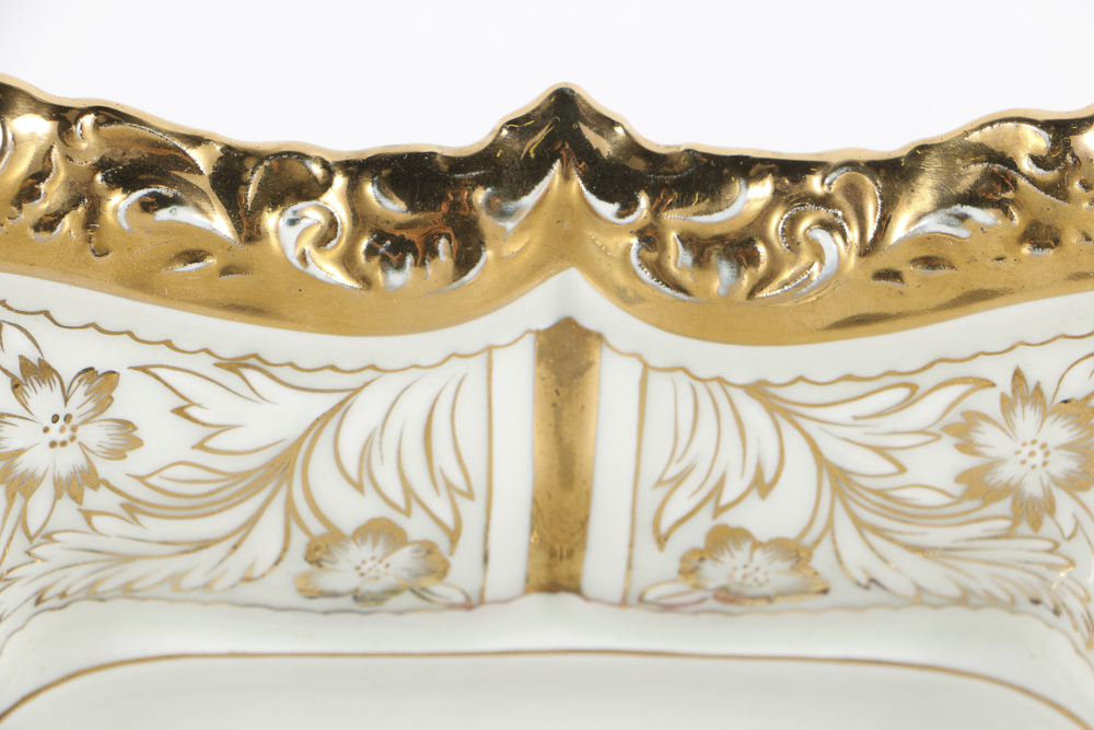 Late 19th Century Meissen Two Handled Bowl