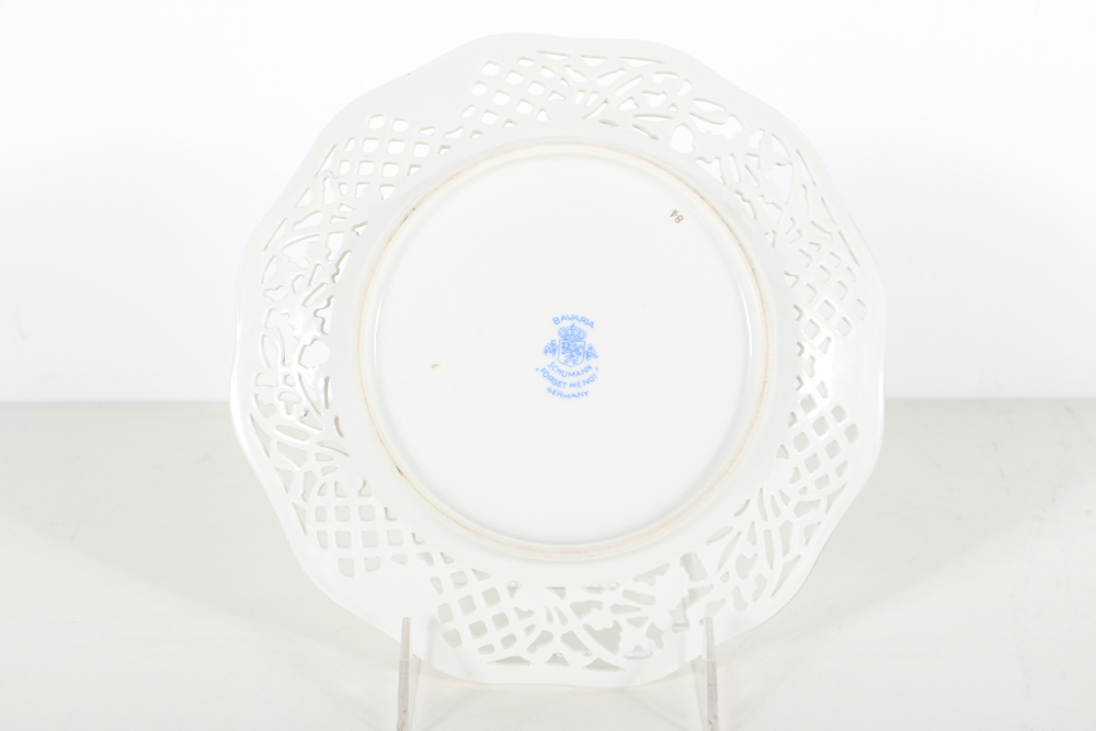 Schuman Bavarian Porcelain, "Chalet Forget-Me-Not" Items
