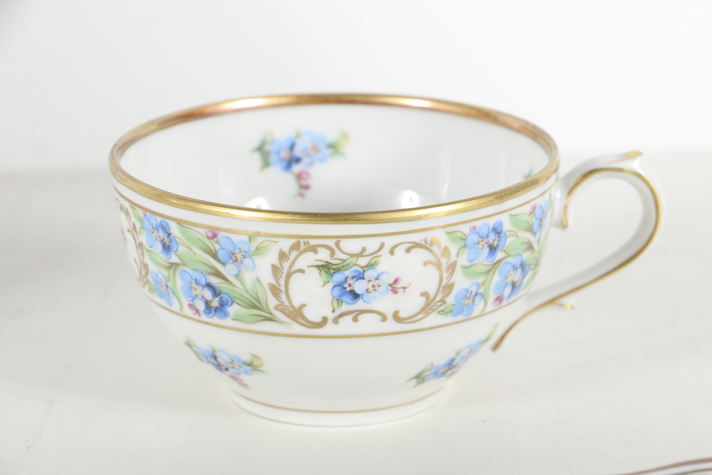 Schuman Bavarian Porcelain, "Chalet Forget-Me-Not" Items
