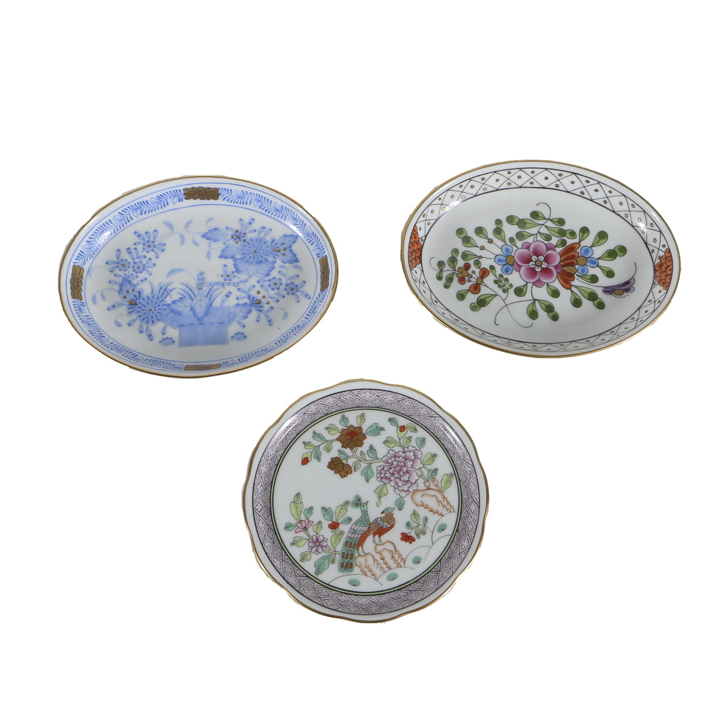 Herend Porcelain Pin Trays
