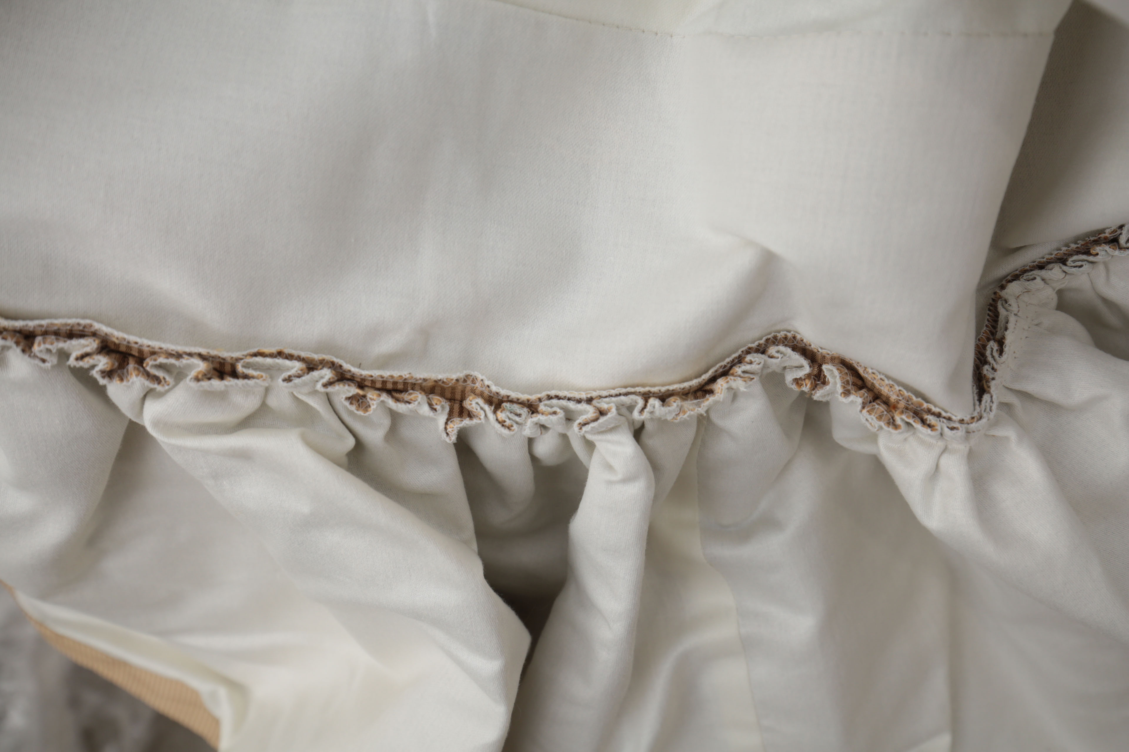 Silk Upholstered Twin Size Headboards by D. Langston and Bedding