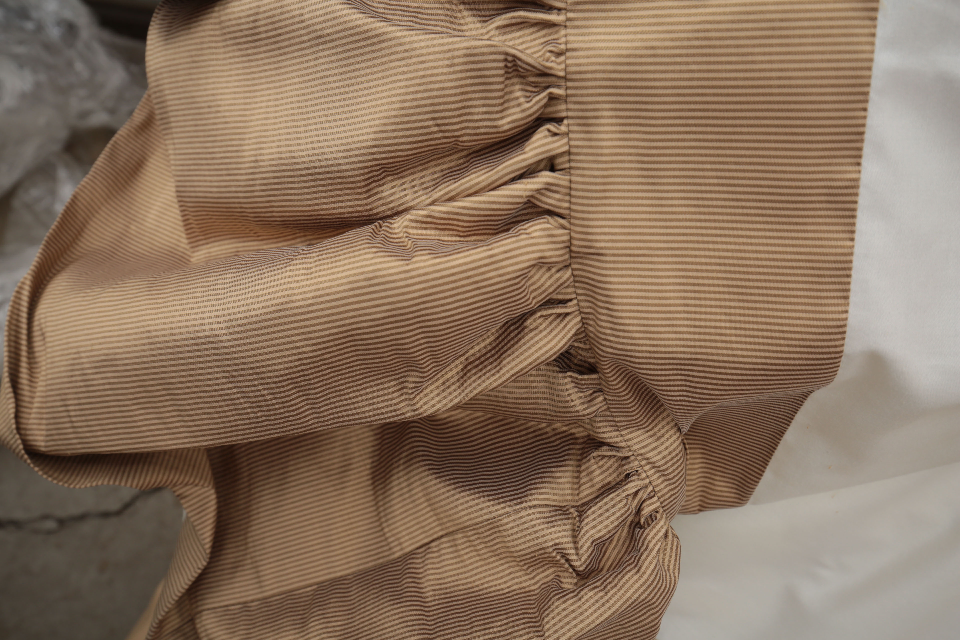 Silk Upholstered Twin Size Headboards by D. Langston and Bedding