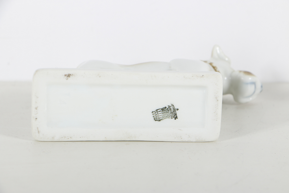 Zsolany Porcelain Dog Figurines