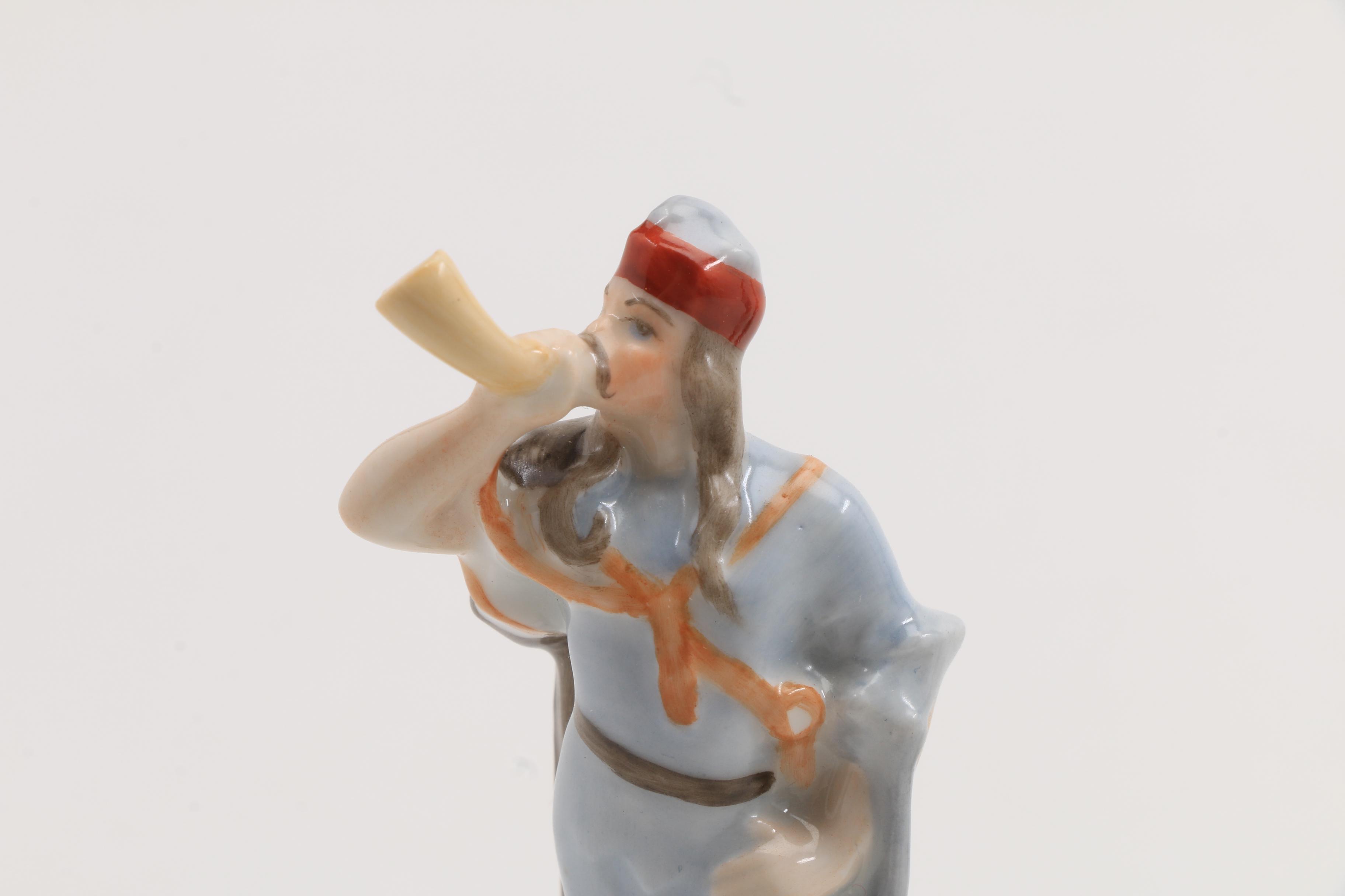 Three Herend Mini Porcelain Figurines