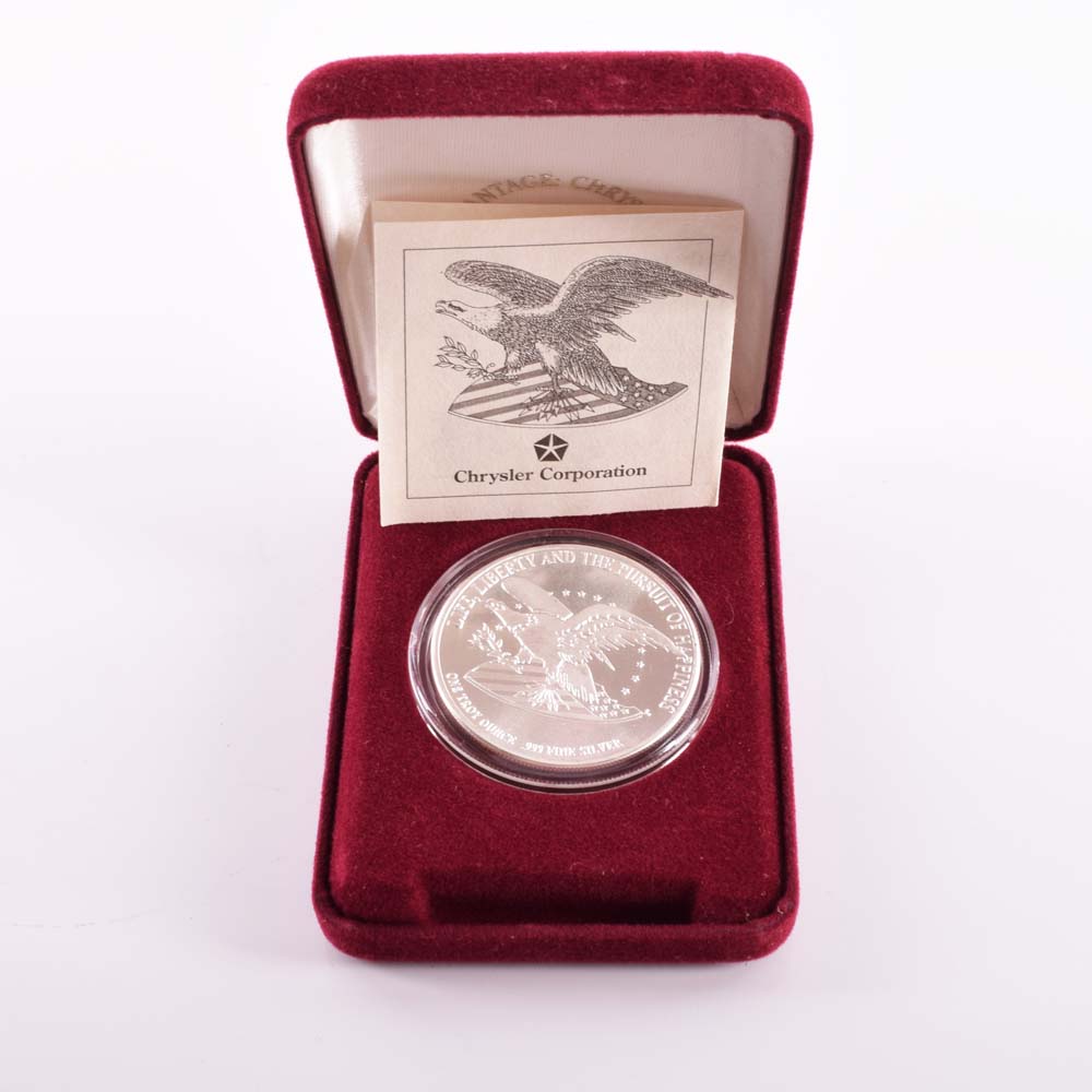 1991 Bill of Rights Silver Medallion