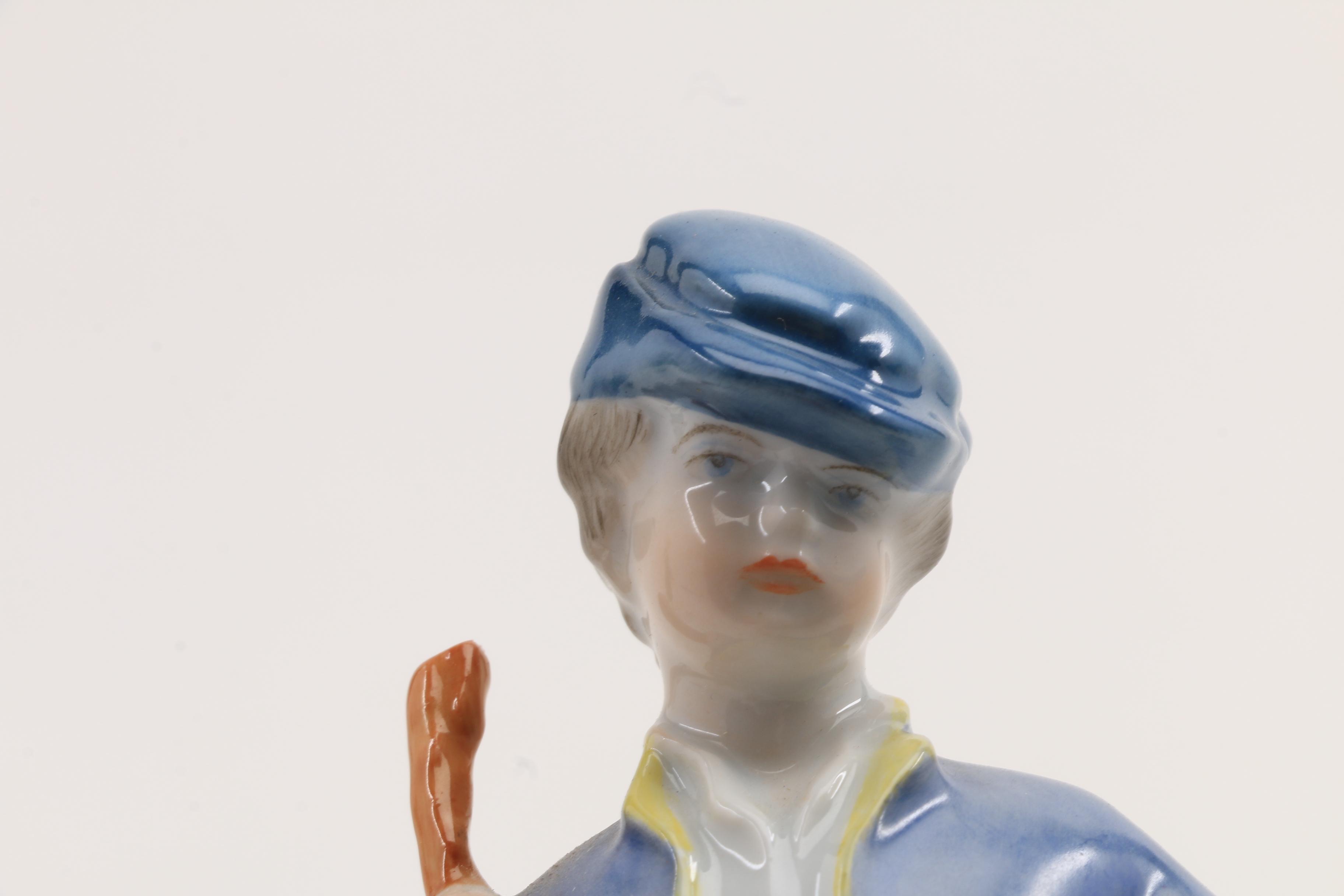 Two Herend Porcelain Figurines