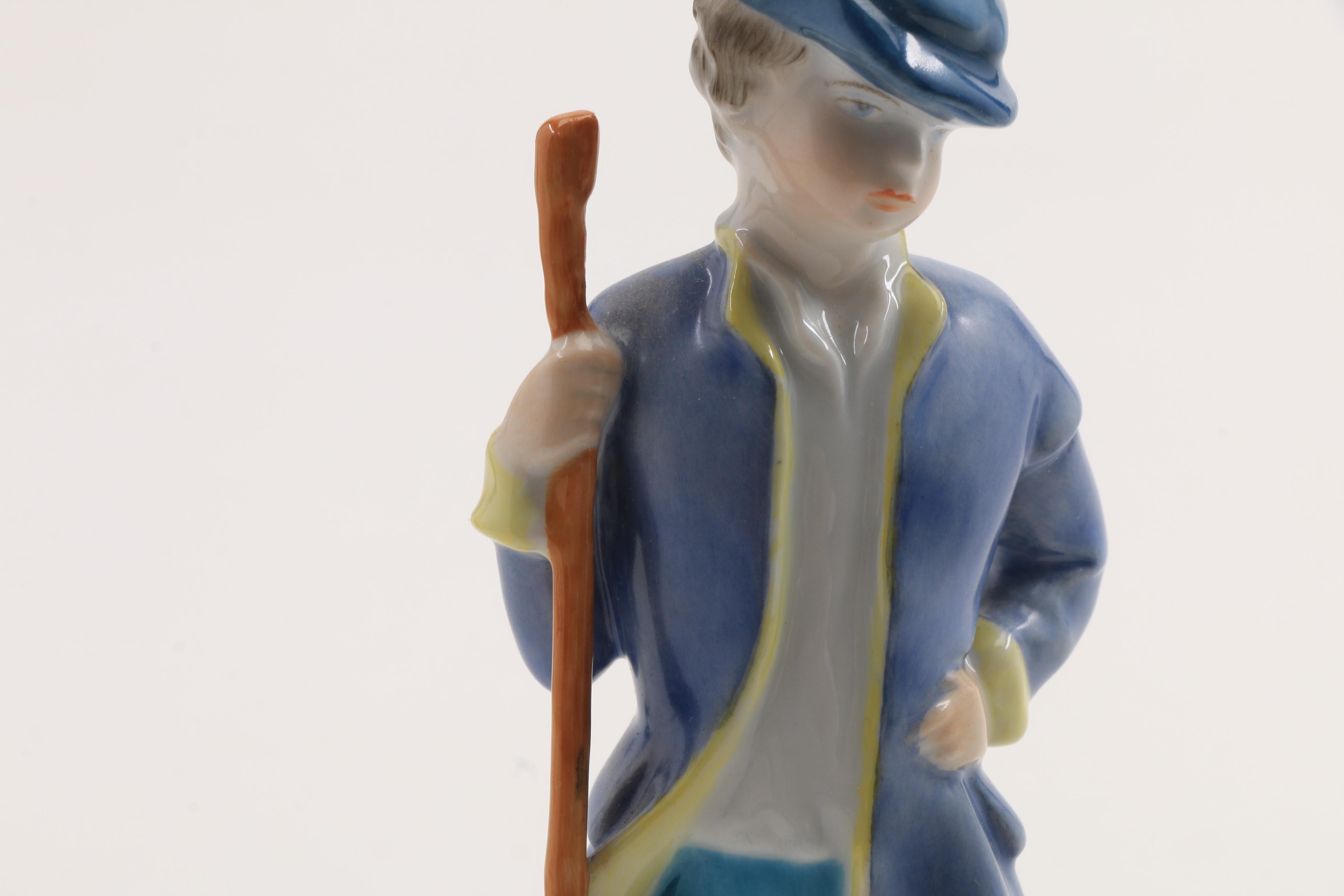 Two Herend Porcelain Figurines