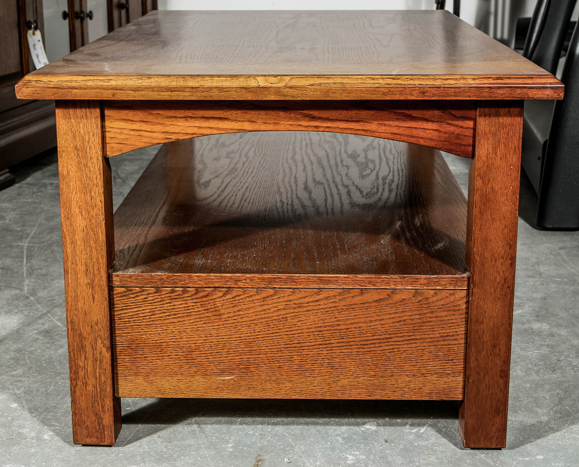 Mission Style Oak Coffee Table by Universal Furniture