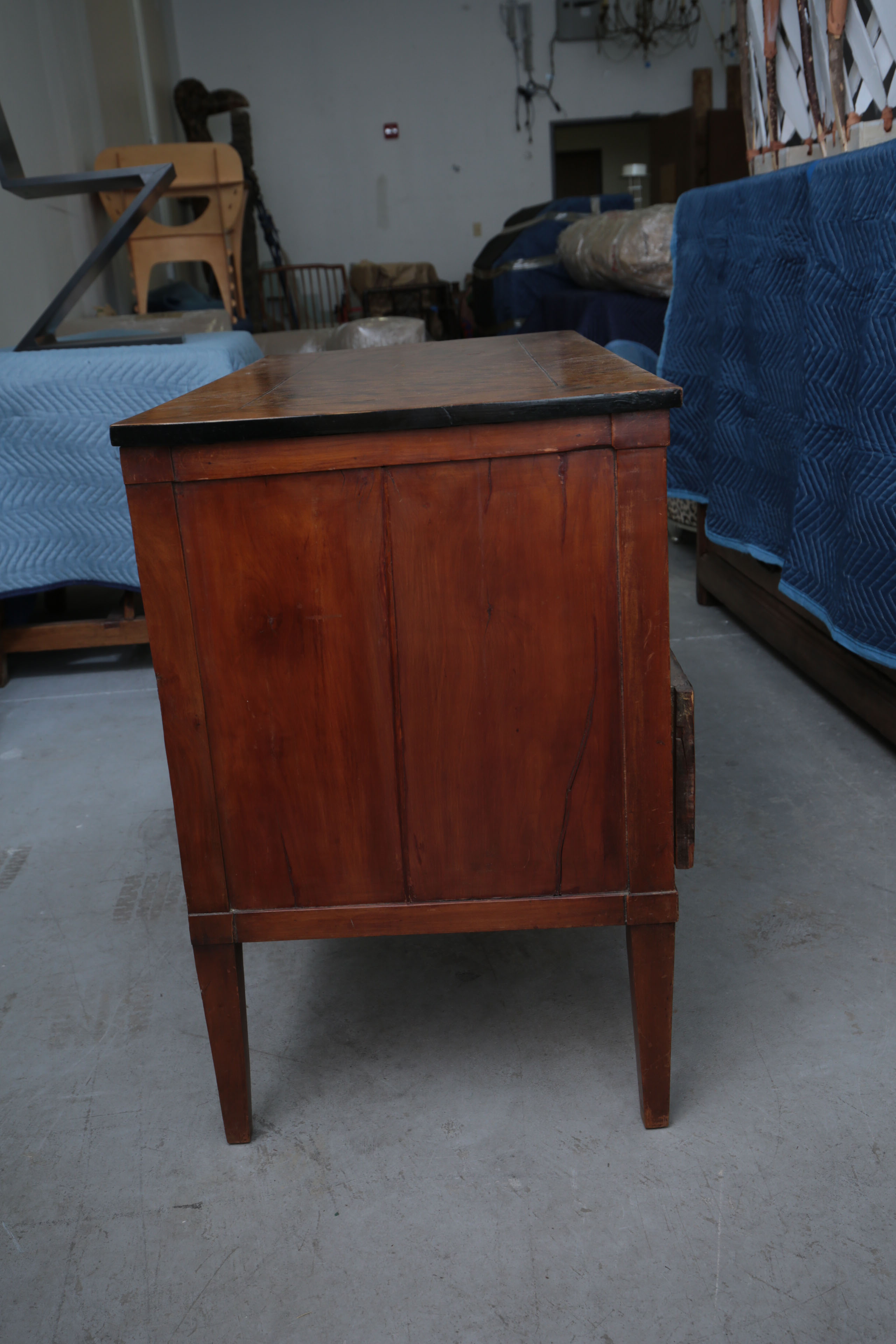 Antique Continental Walnut Commode, Circa 1800 - 1840