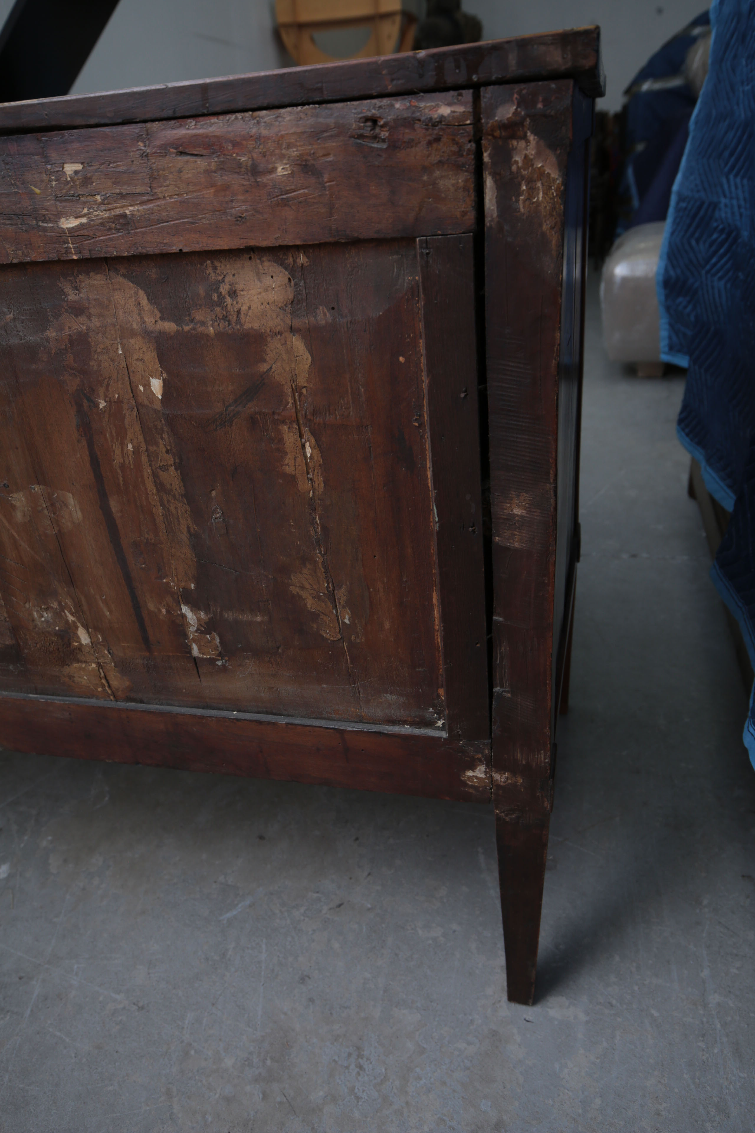 Antique Continental Walnut Commode, Circa 1800 - 1840