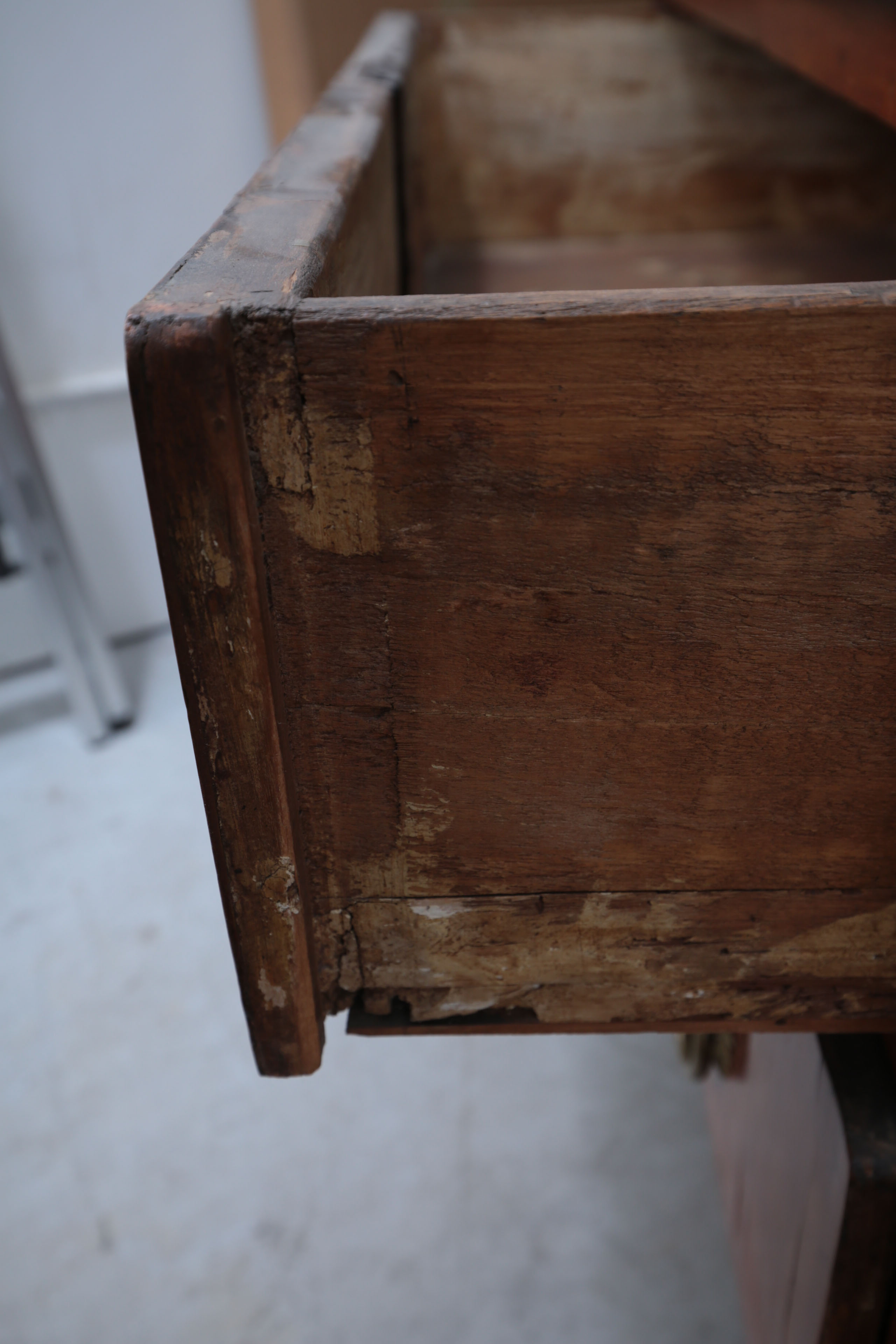 Antique Continental Walnut Commode, Circa 1800 - 1840