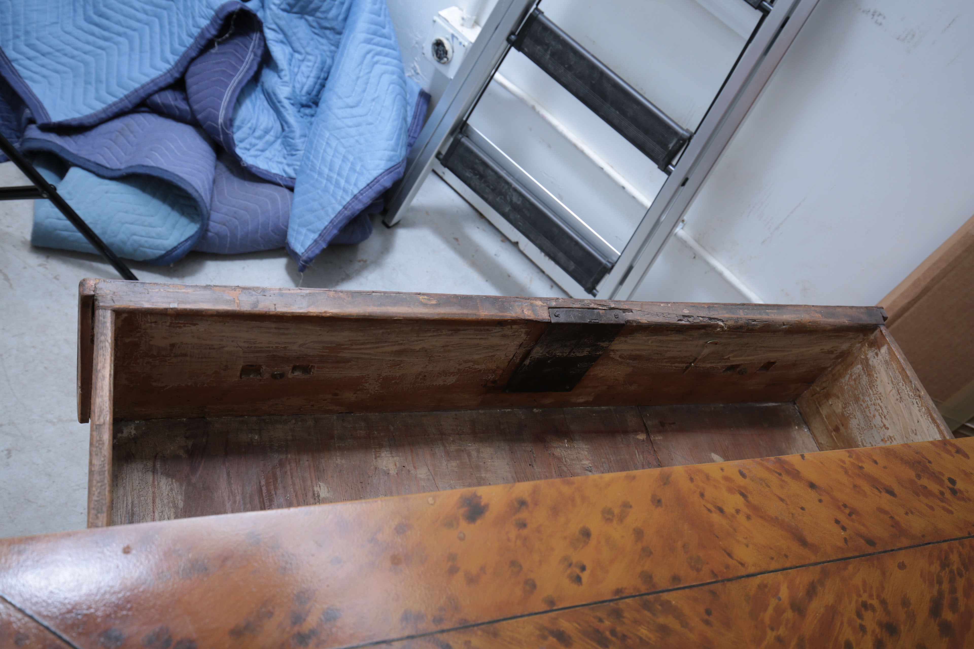 Antique Continental Walnut Commode, Circa 1800 - 1840