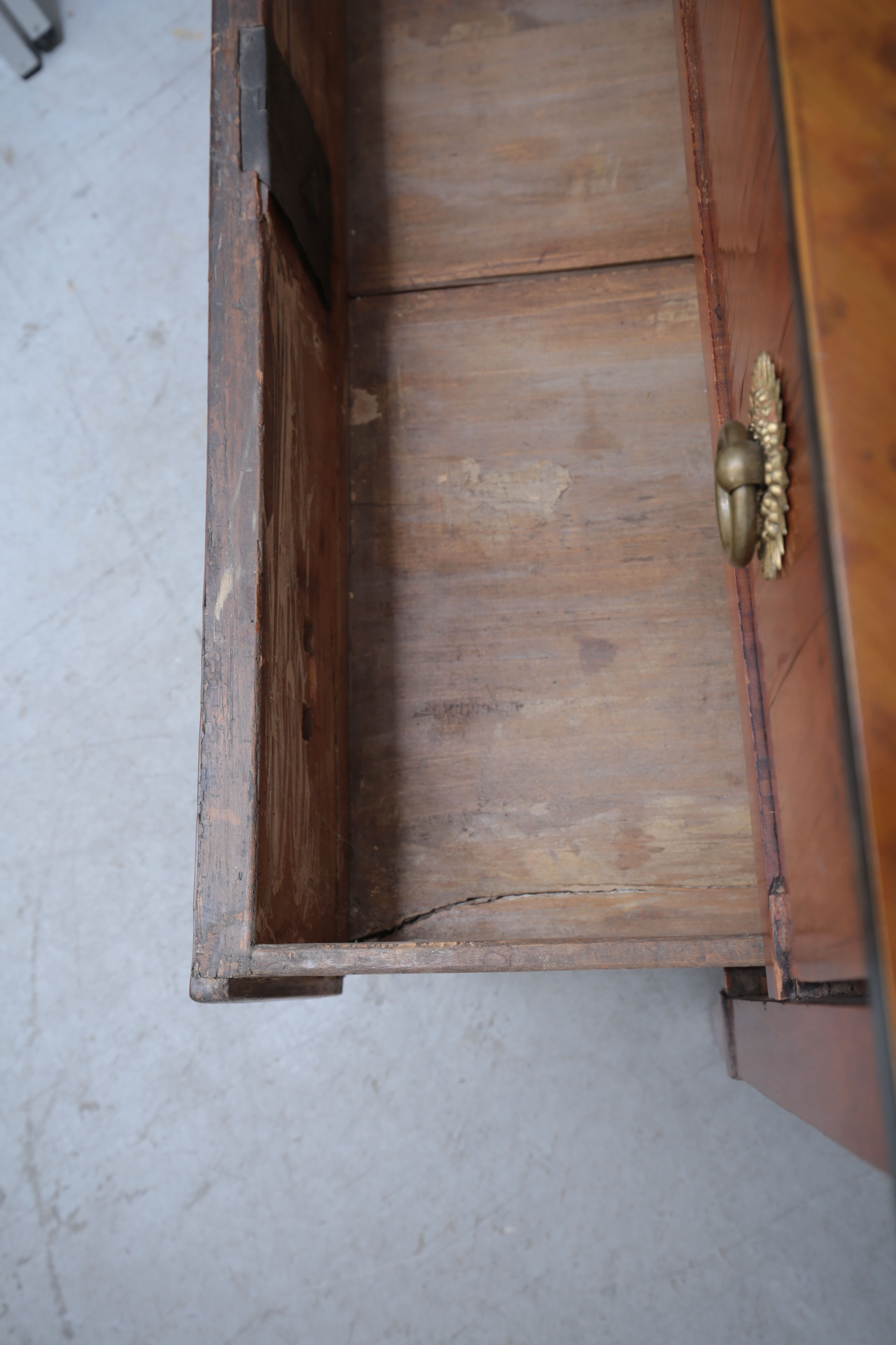 Antique Continental Walnut Commode, Circa 1800 - 1840