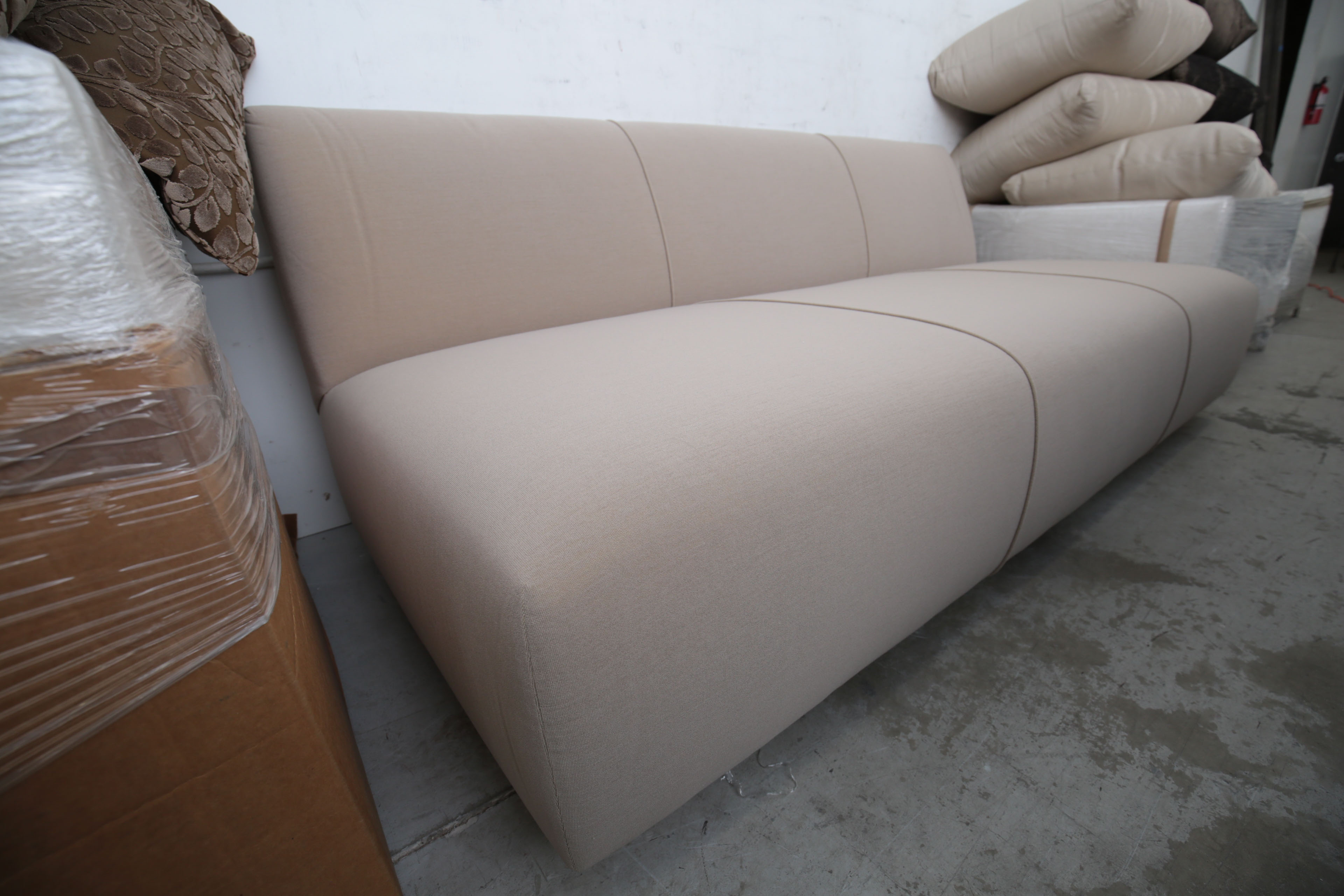 Contemporary Sofa and Matching Upholstered Chairs by D. Langston of Denver, CO