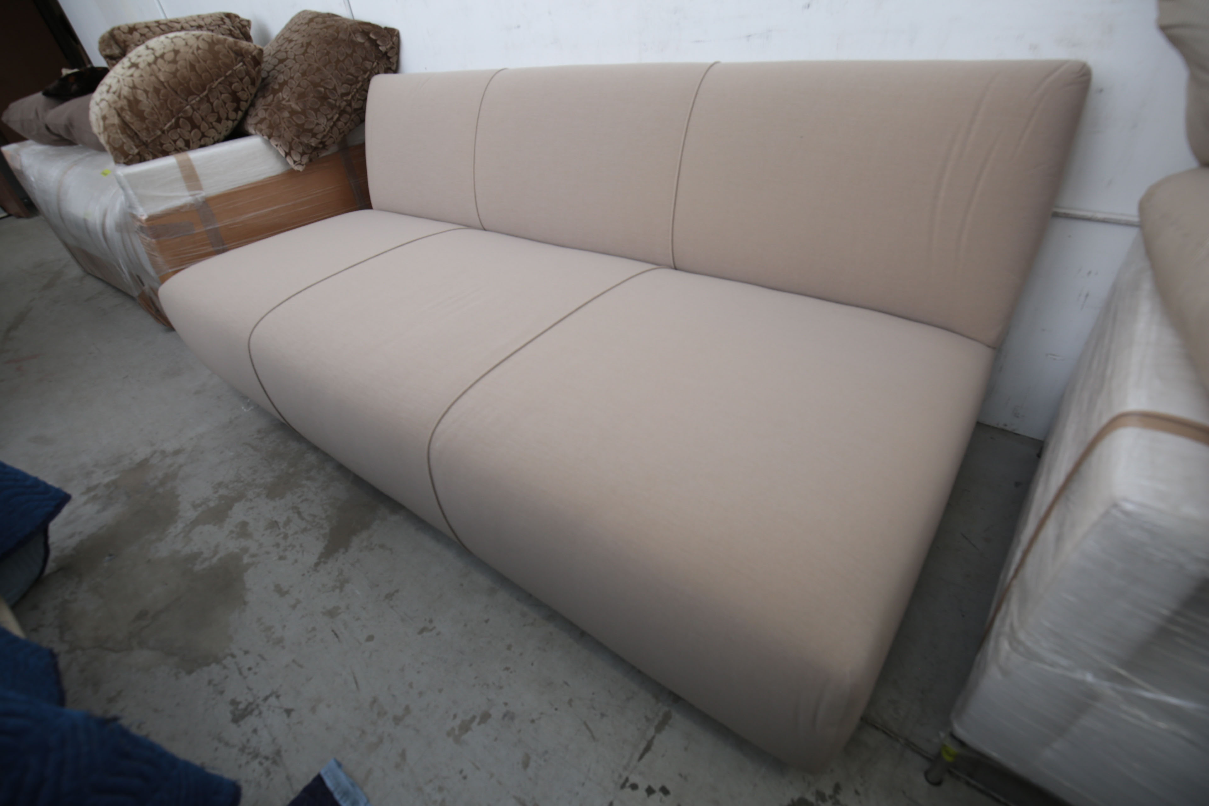 Contemporary Sofa and Matching Upholstered Chairs by D. Langston of Denver, CO