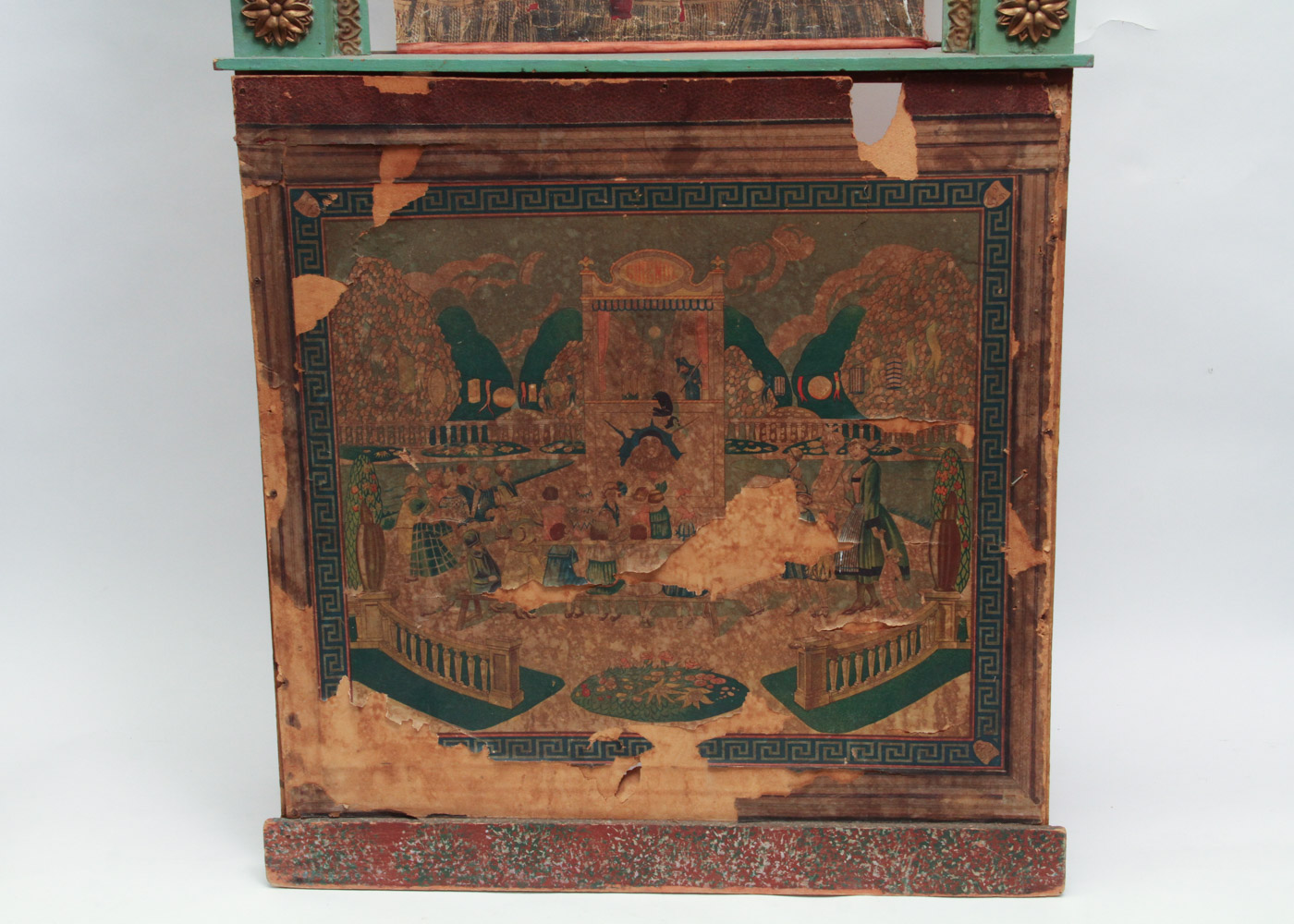 Antique French Puppet Theater Stage